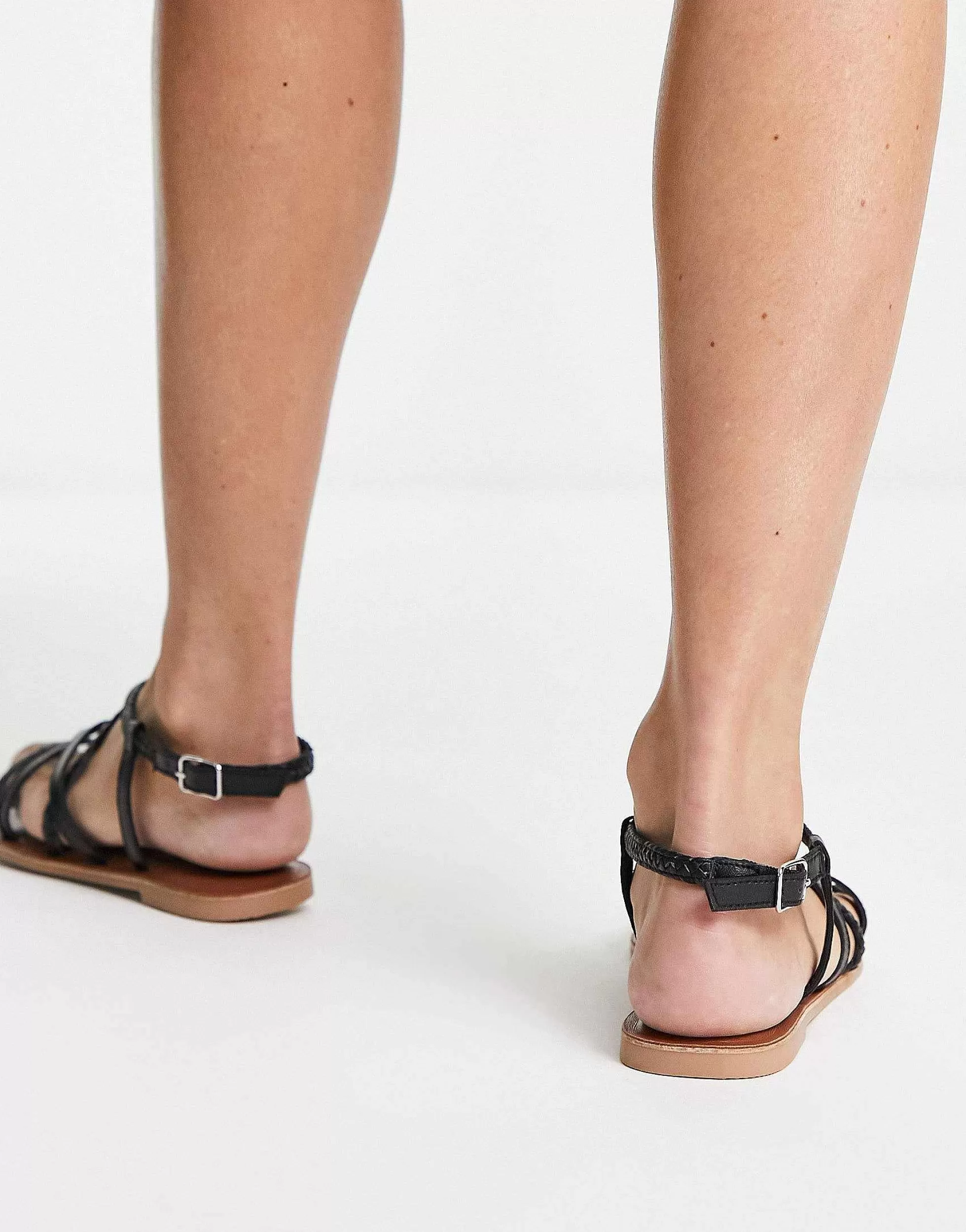 Women Accessorize Plaited Strappy Sandal In