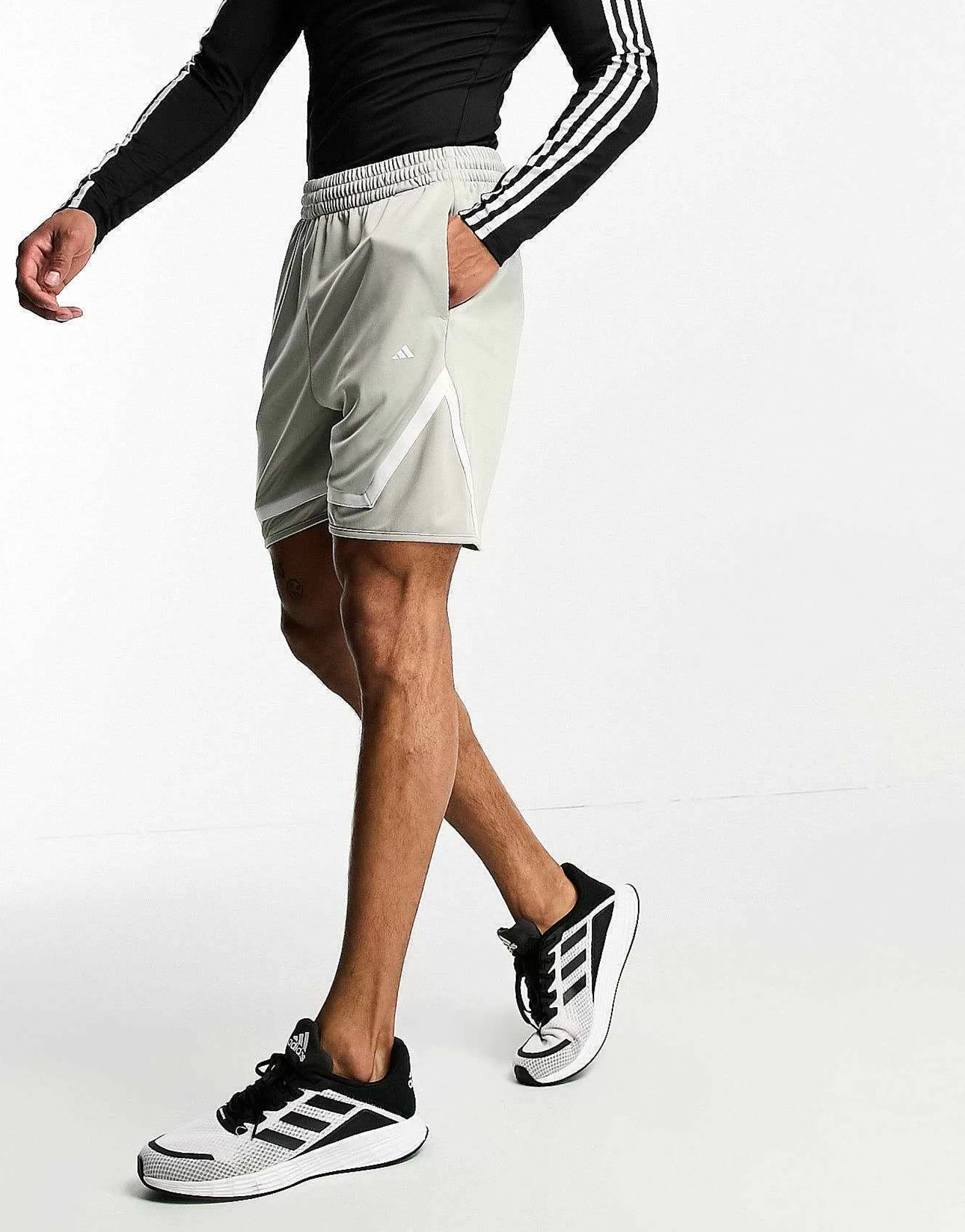 Men adidas performance Adidas Basketball Pro Block Shorts In