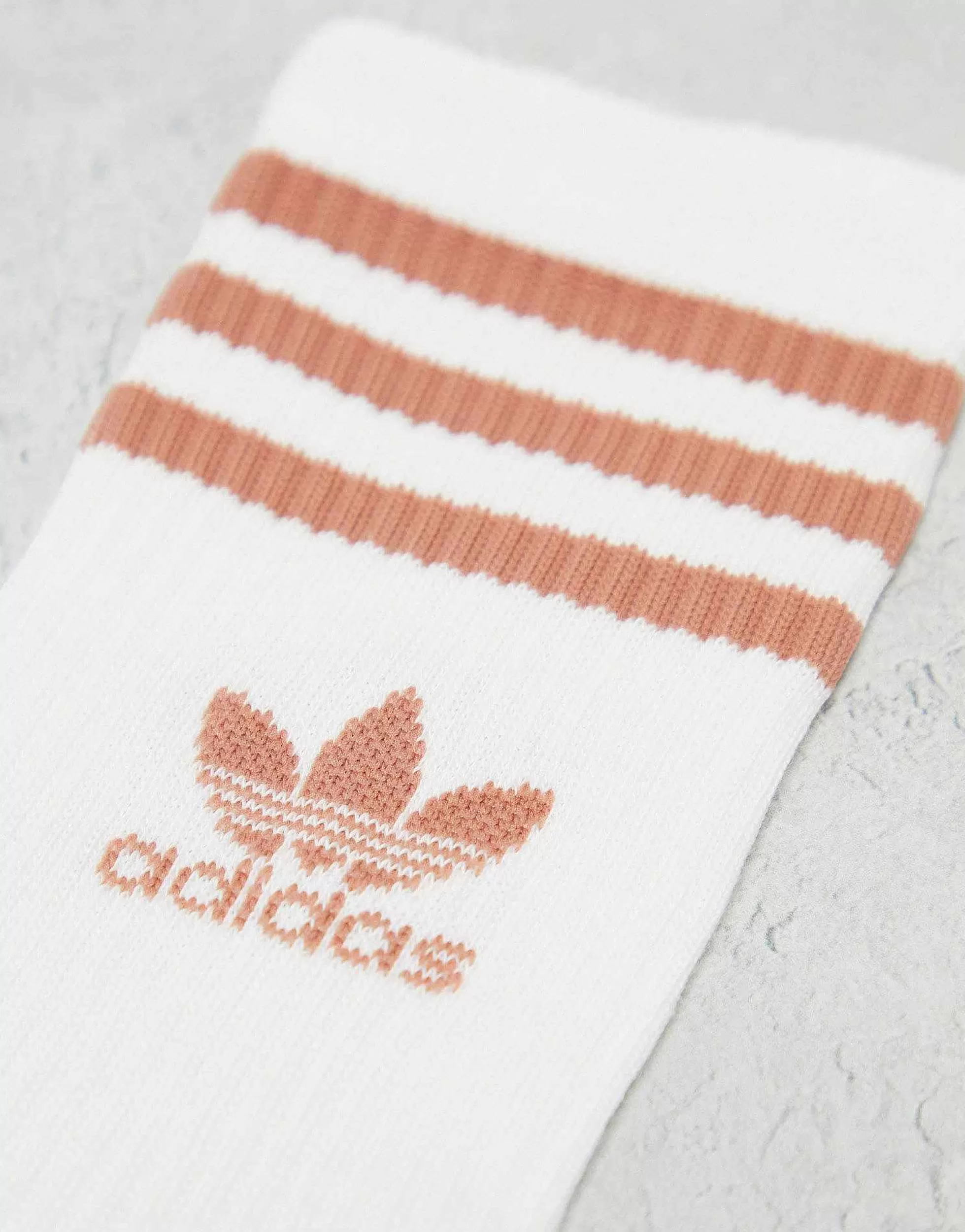 Women adidas Originals Mid Cut Socks In Neutrals