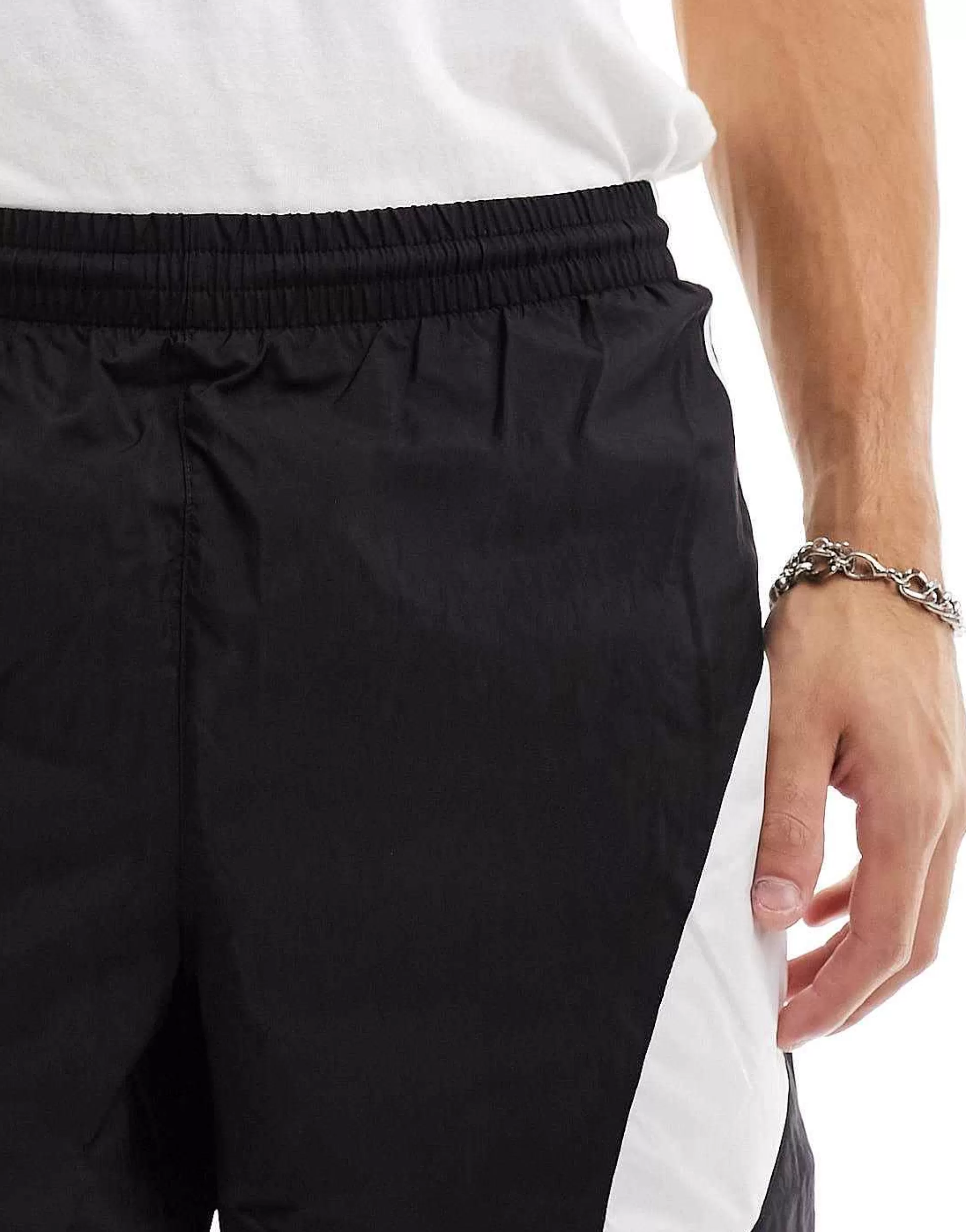 Men adidas Originals Rekive Logo Shorts In