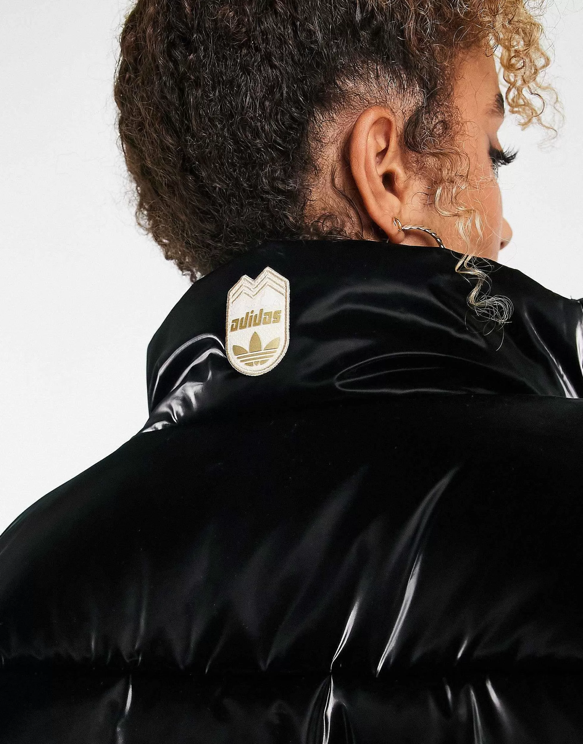 Women adidas Originals 'Ski Chic' Puffer Jacket In