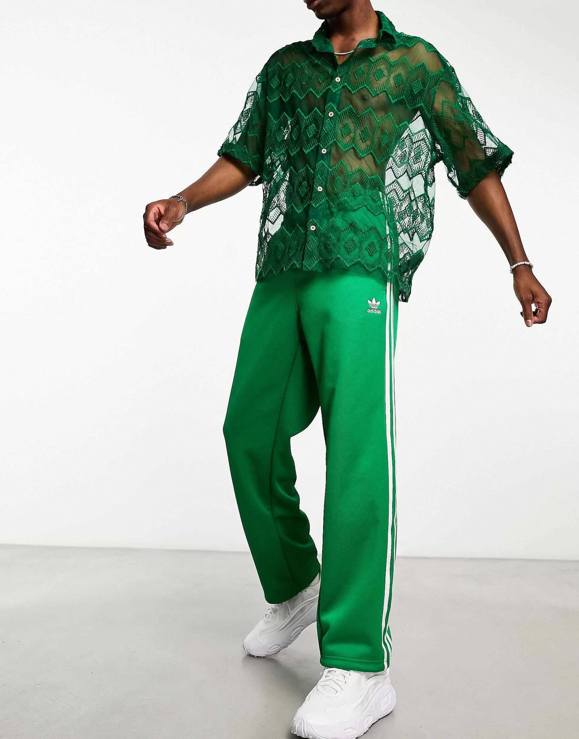 Men adidas Originals Superstar Trackpants In