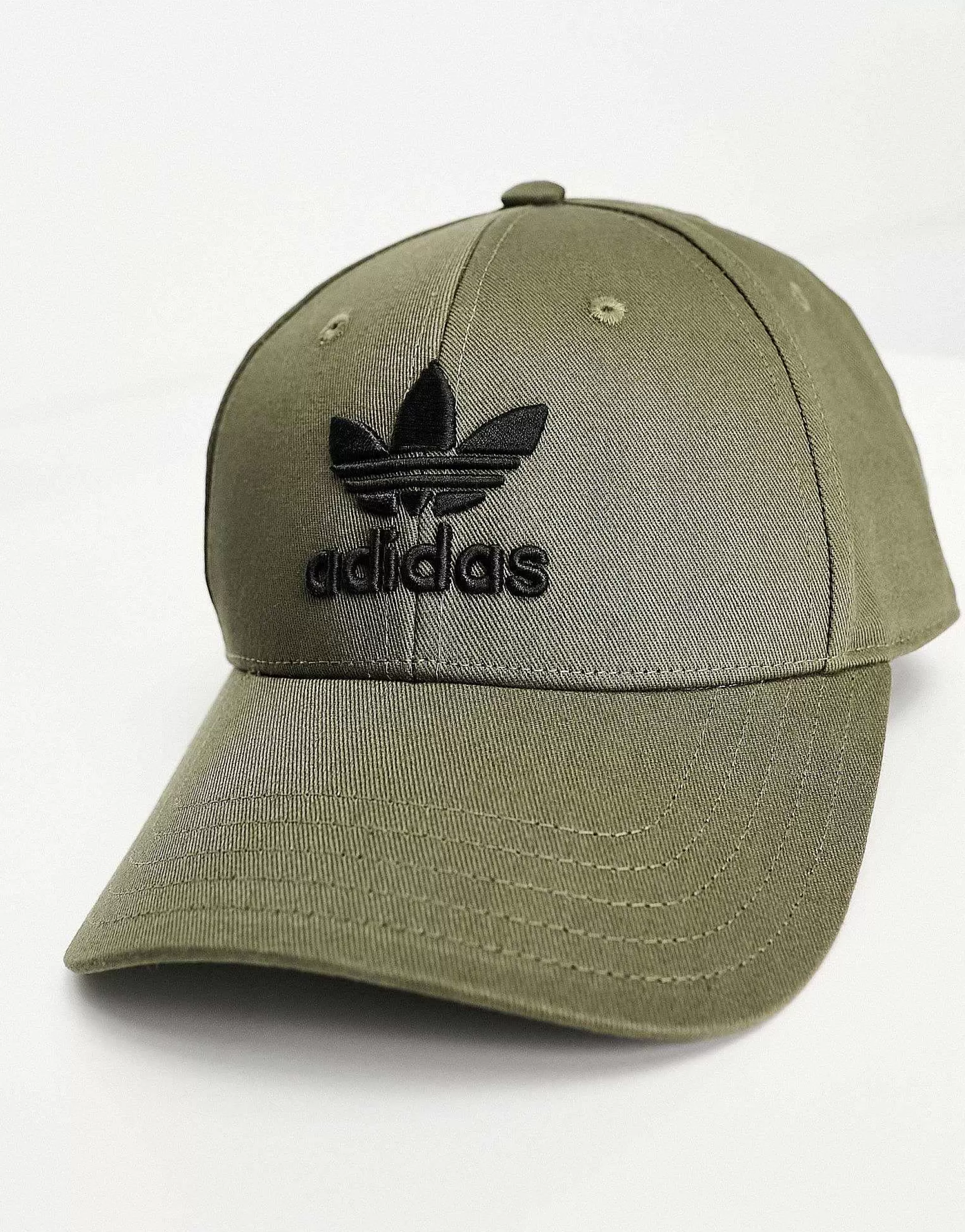 Women adidas Originals Trefoil Cap In Olive Khaki