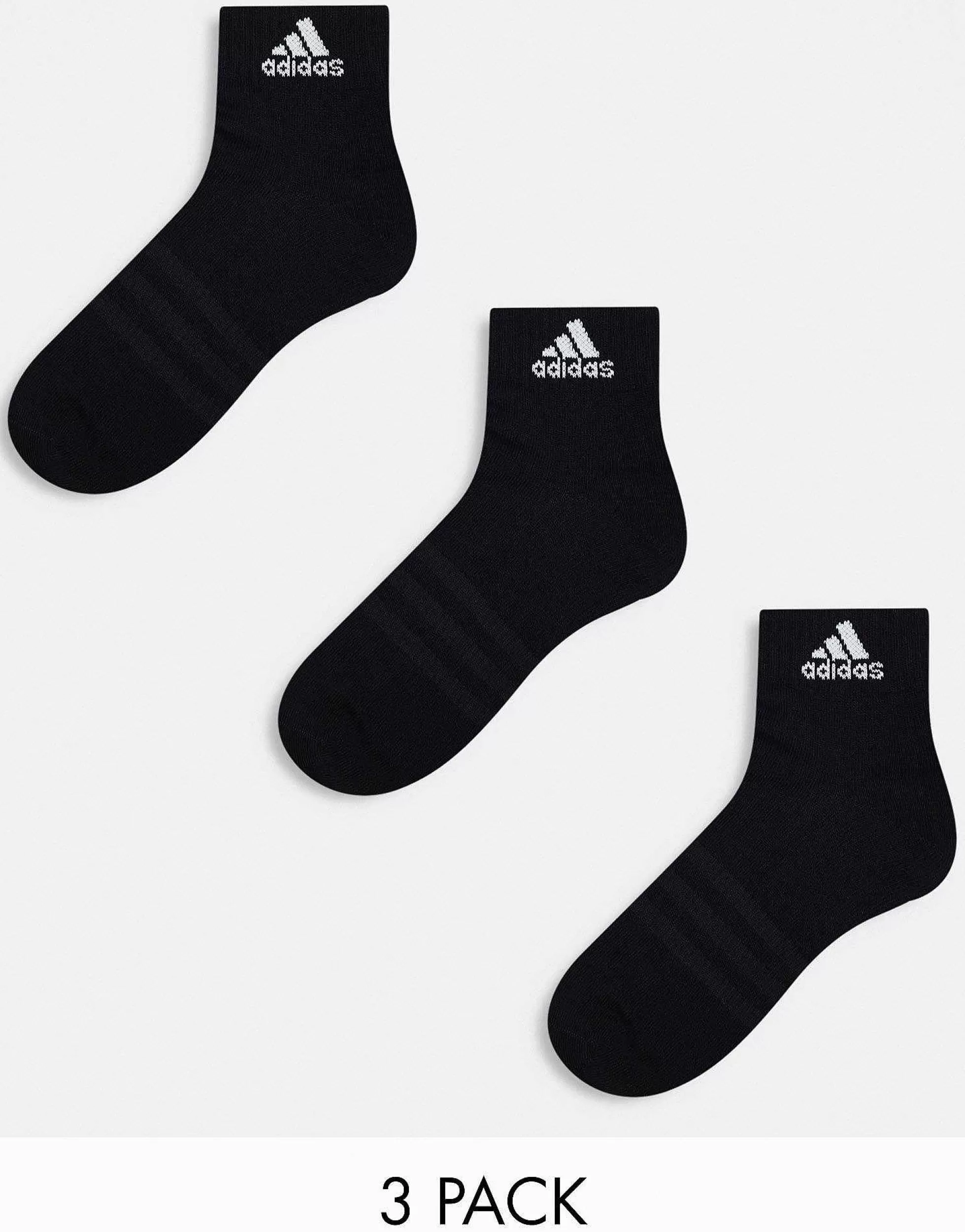 Men adidas performance Adidas Sportswear 3 Pack Ankle Socks In