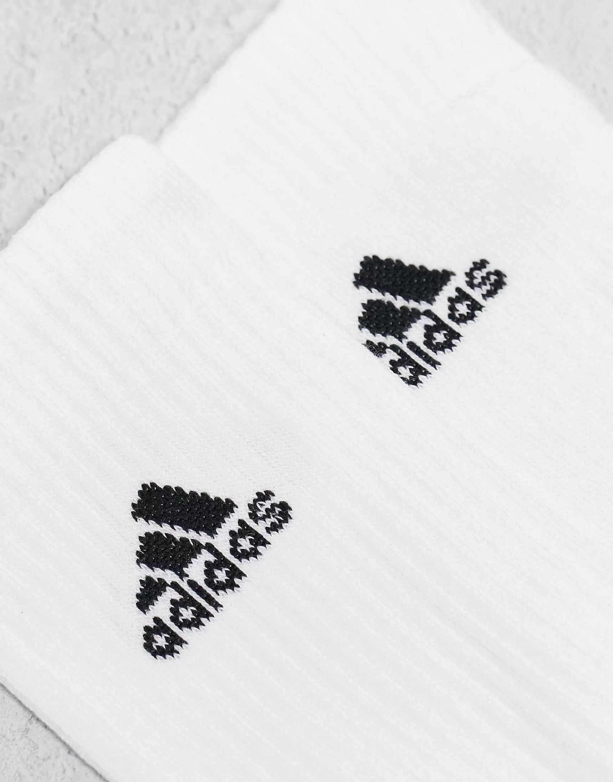 Men adidas performance Adidas Sportswear 3 Pack Crew Socks In
