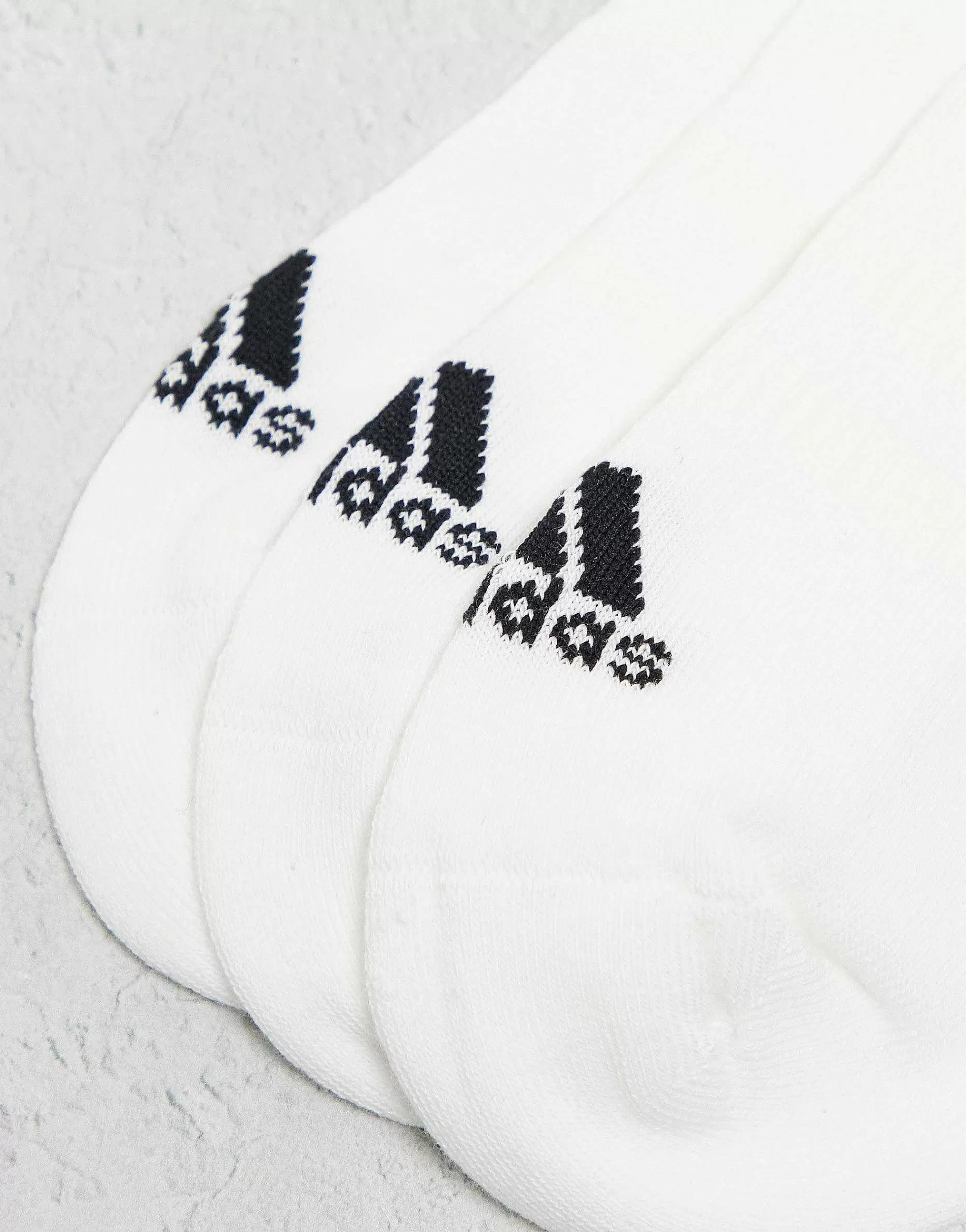Men adidas performance Adidas Sportswear 3 Pack Trainer Socks In