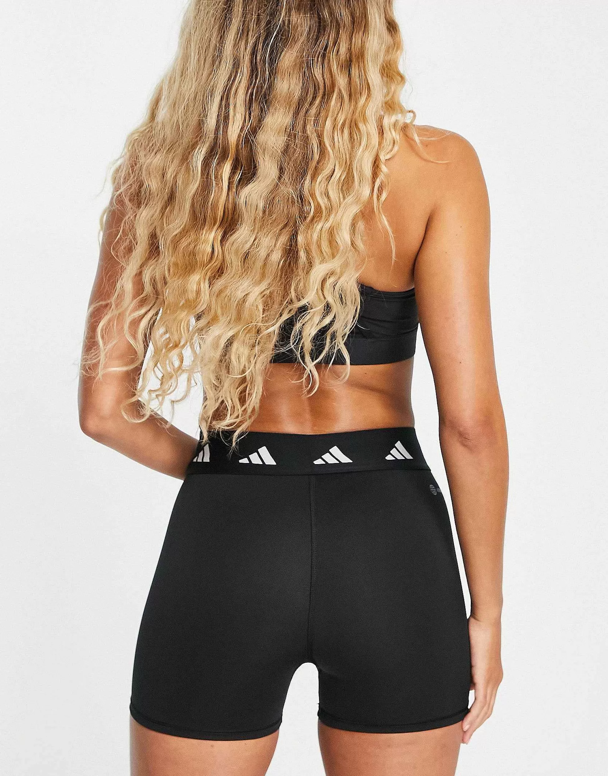 Women adidas performance Adidas Training Techfit Legging Shorts In