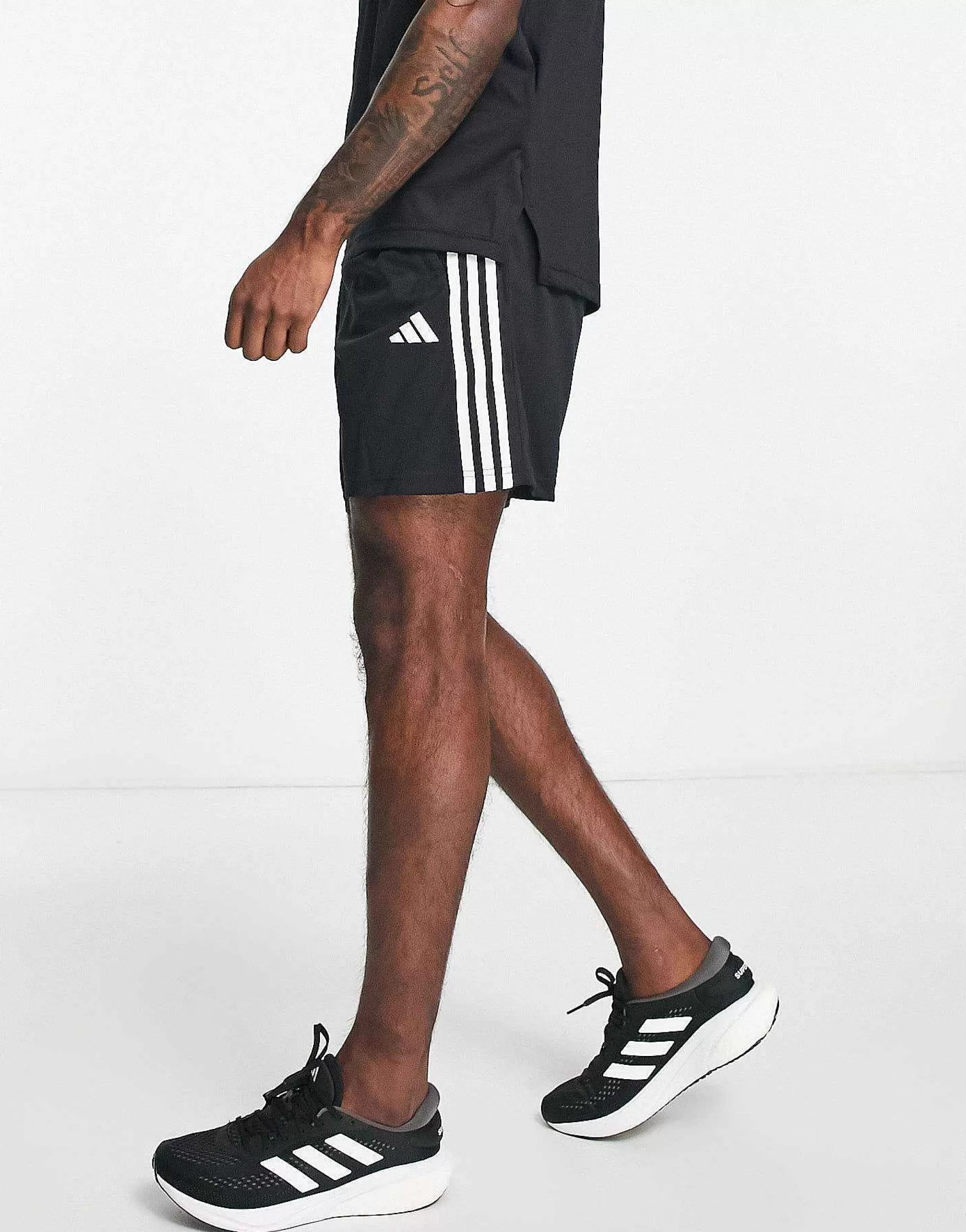 Men adidas performance Adidas Training Train Essentials 3 Stripe Shorts In