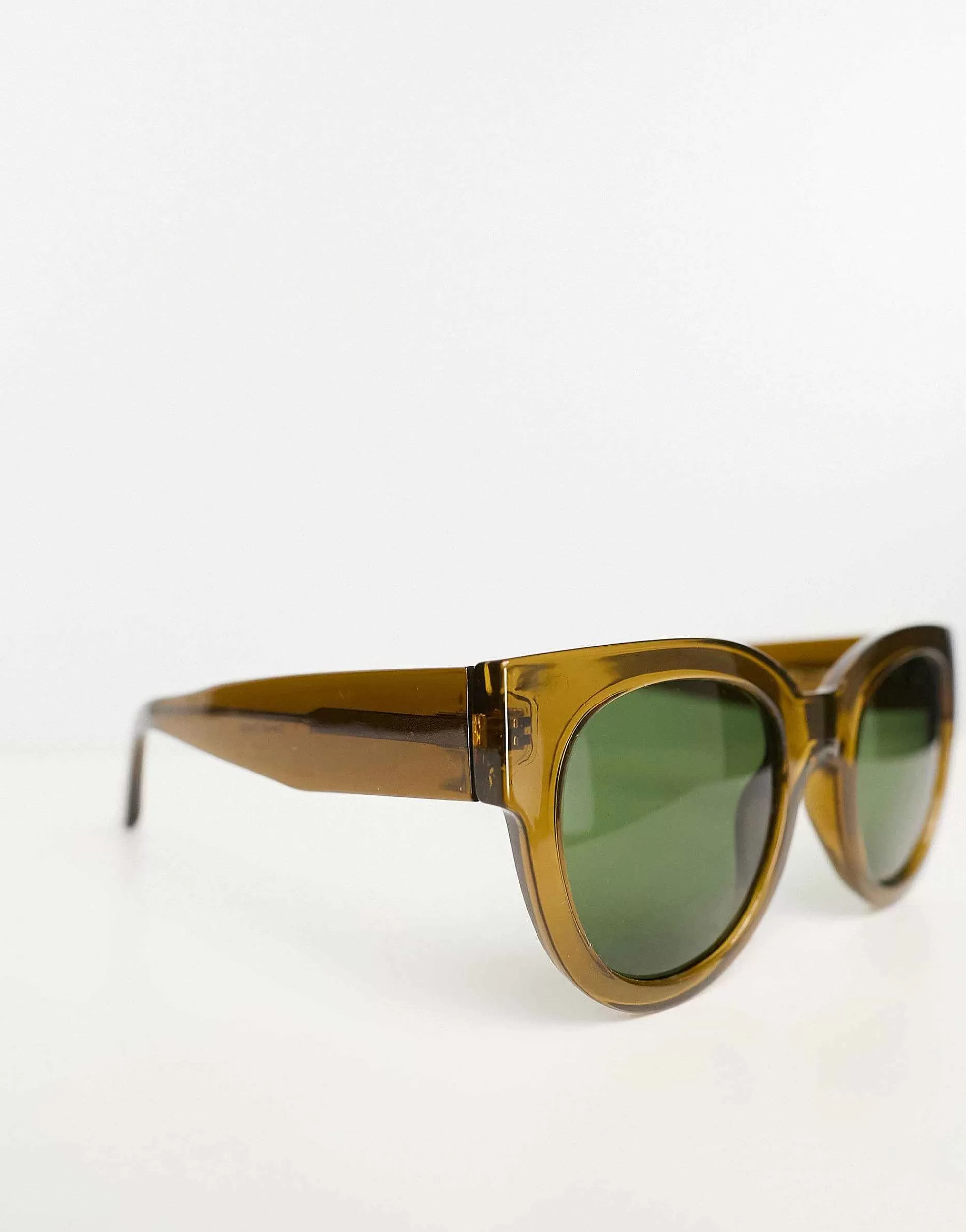 Men A.Kjaerbede Lilly Round Sunglasses In Smoke Transparent