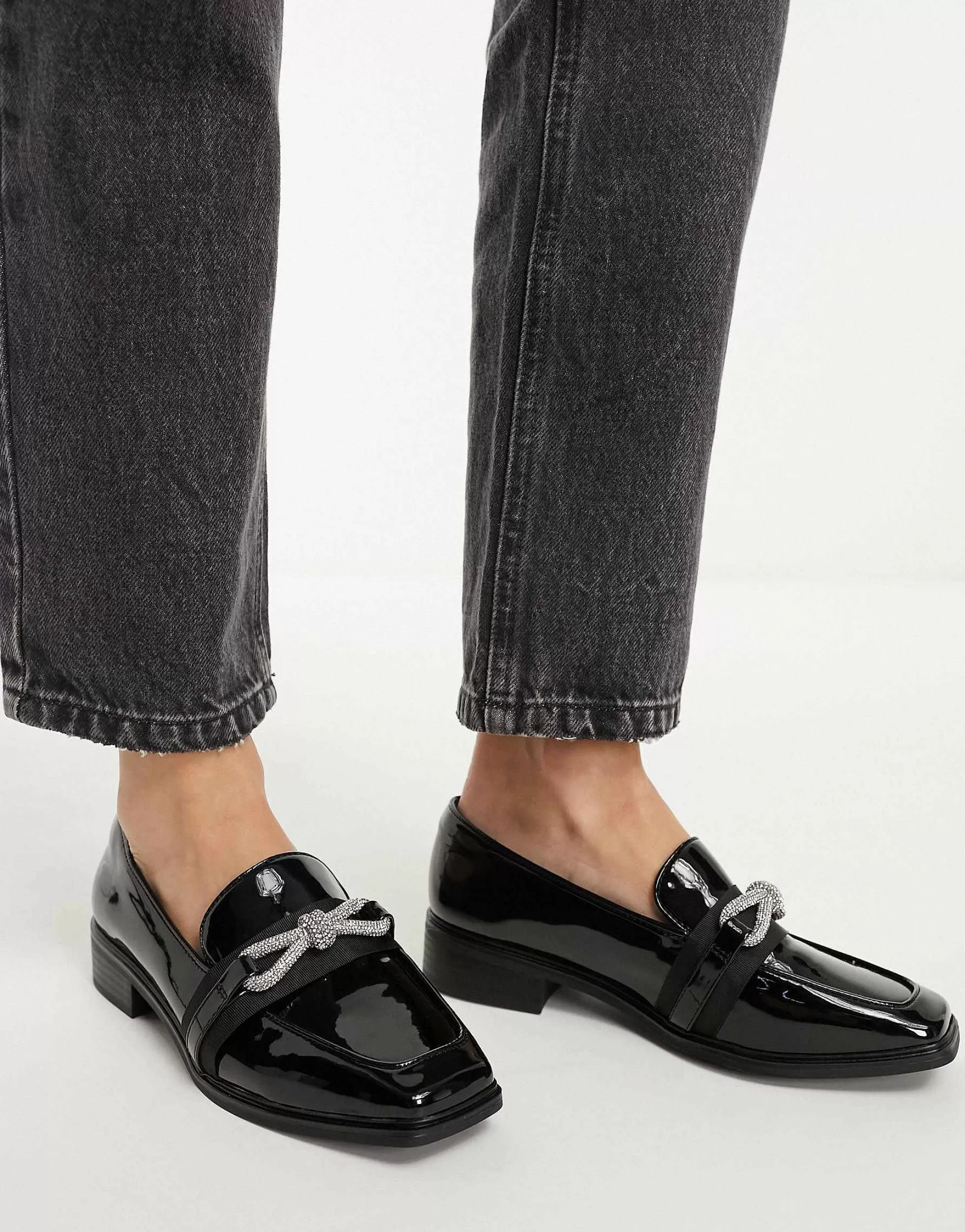 Women ALDO Encore Embellished Loafers In Patent