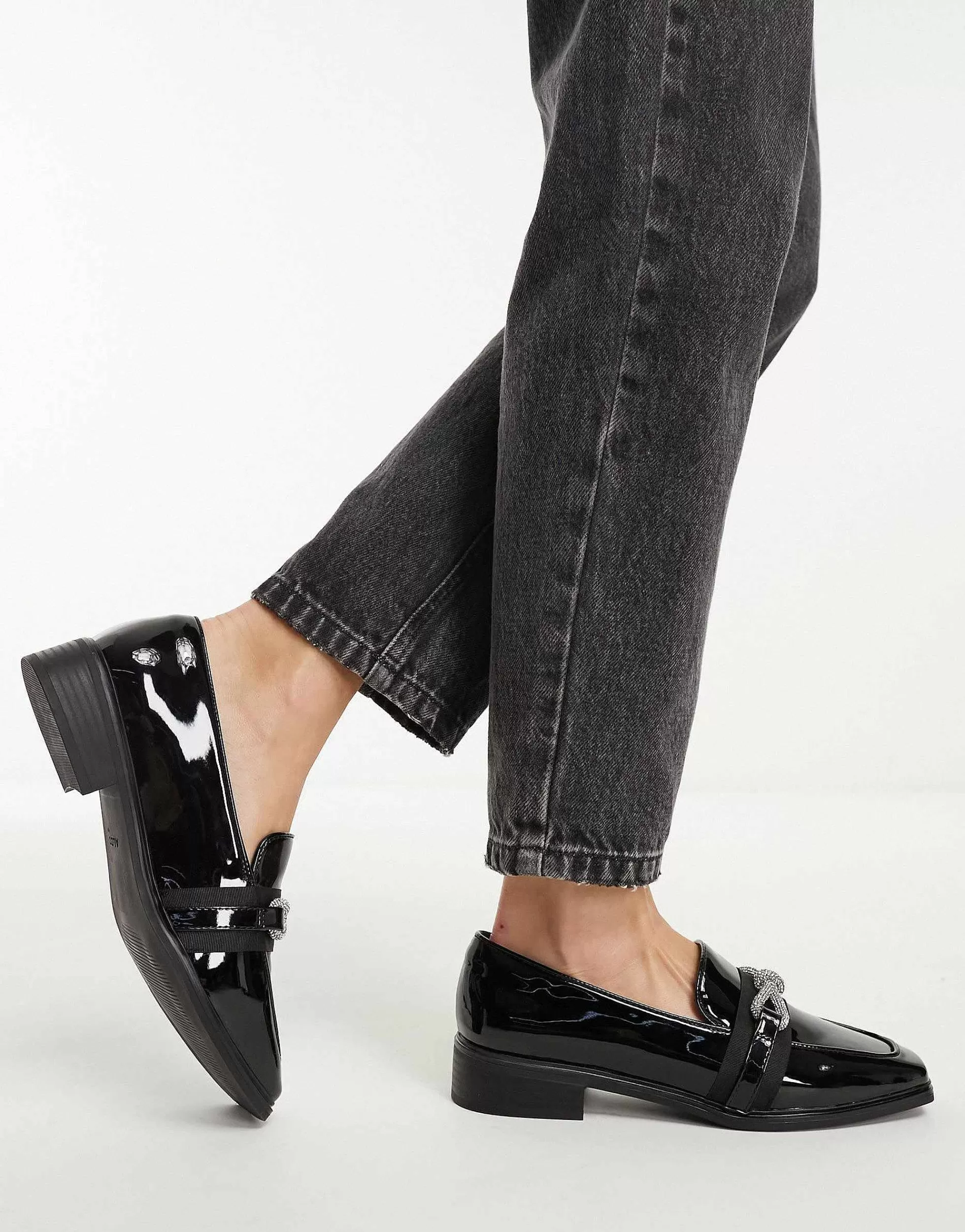 Women ALDO Encore Embellished Loafers In Patent