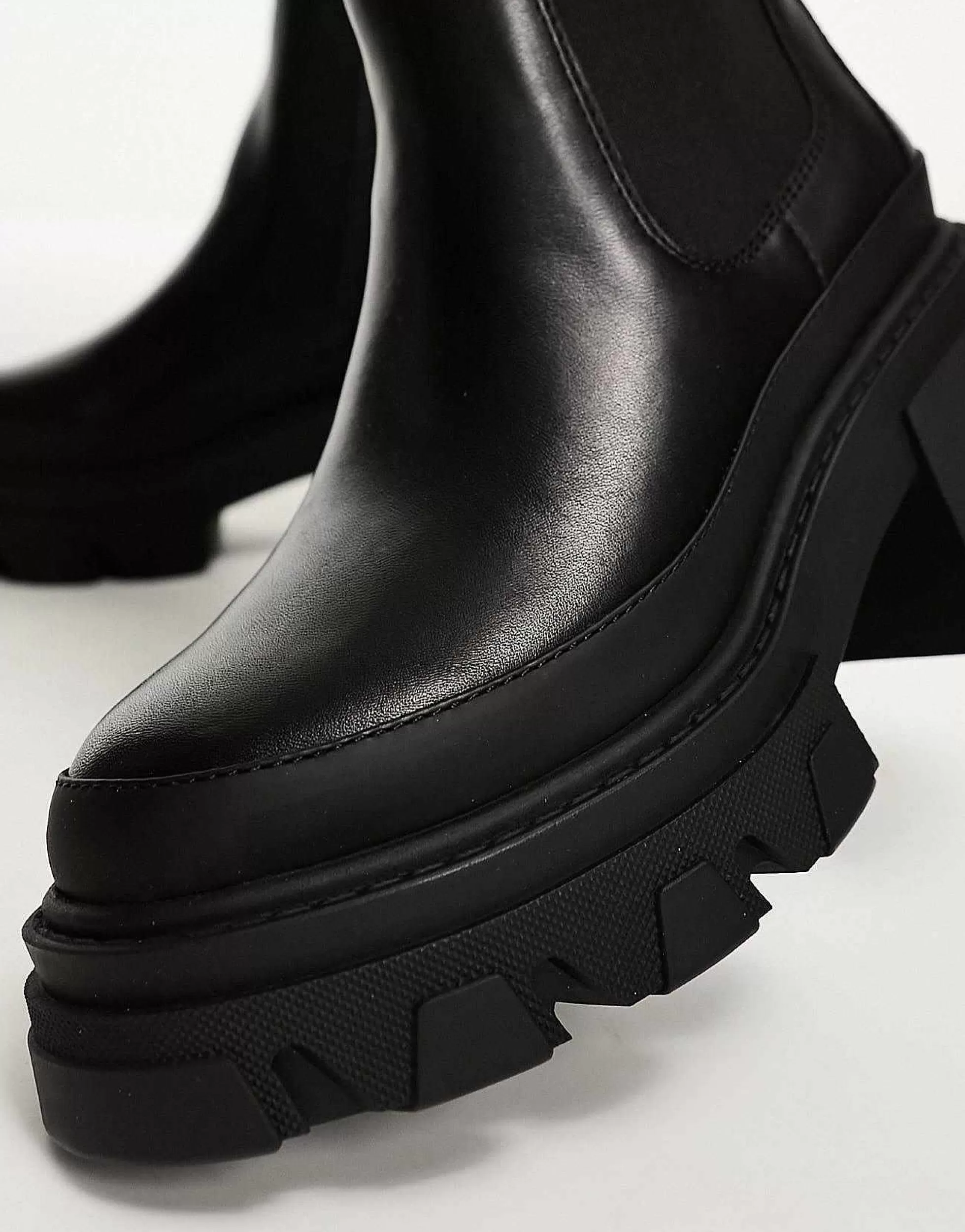 Women ALDO Wide Fit Talanariel Chunky Ankle Boots In Leather