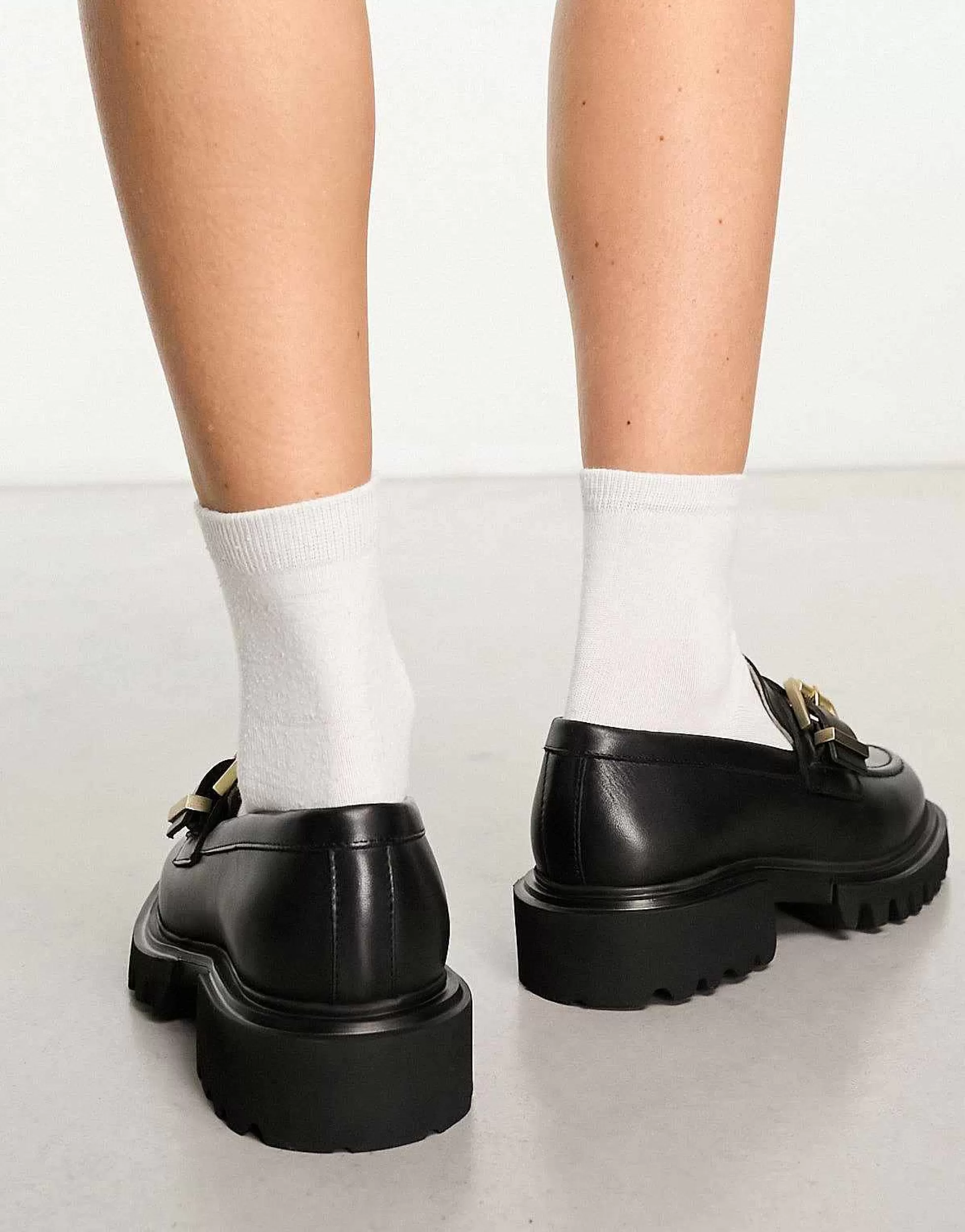 Women AllSaints Emily Leather Loafer In