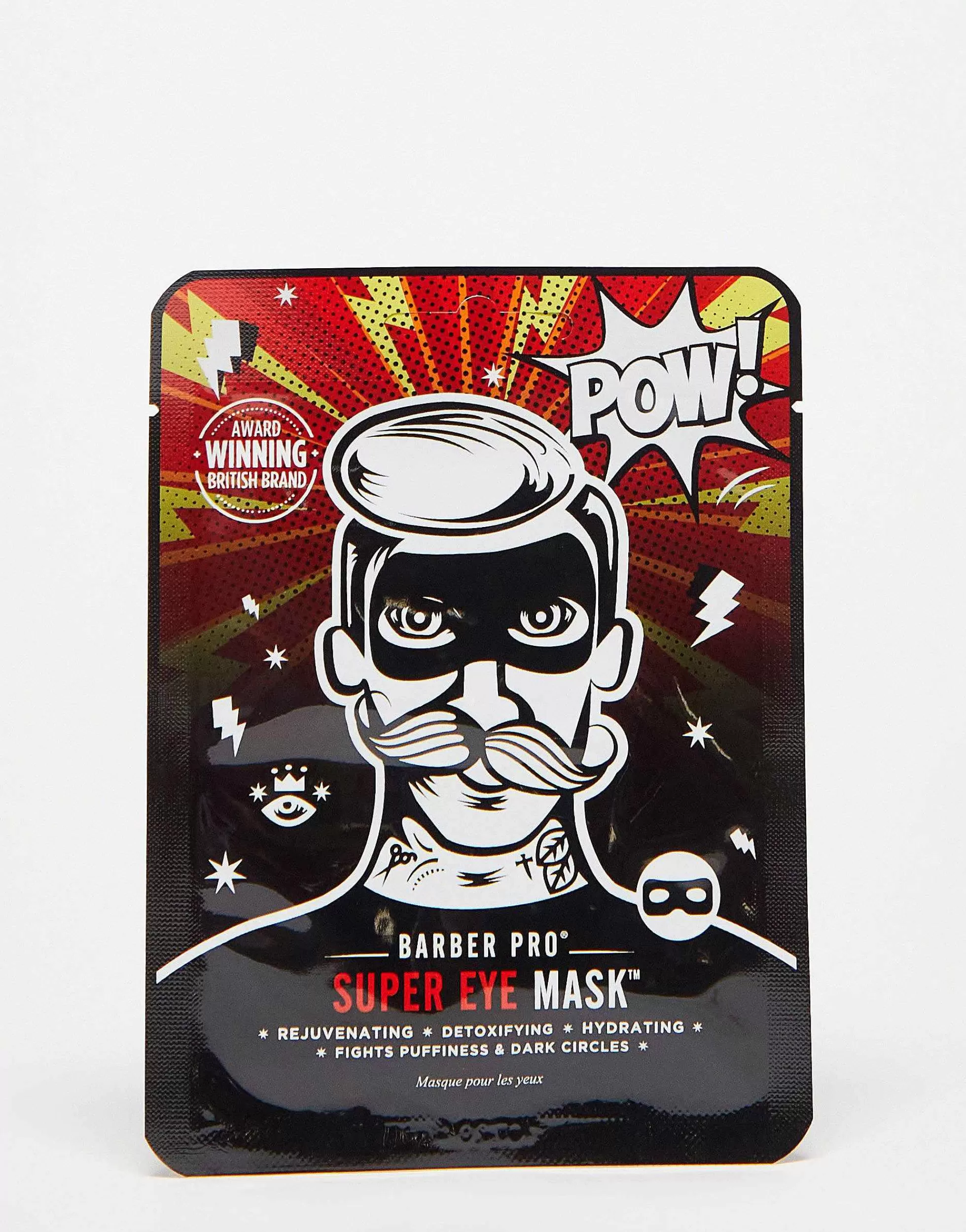 Men Barber Pro Christmask Card With Super Eye Mask