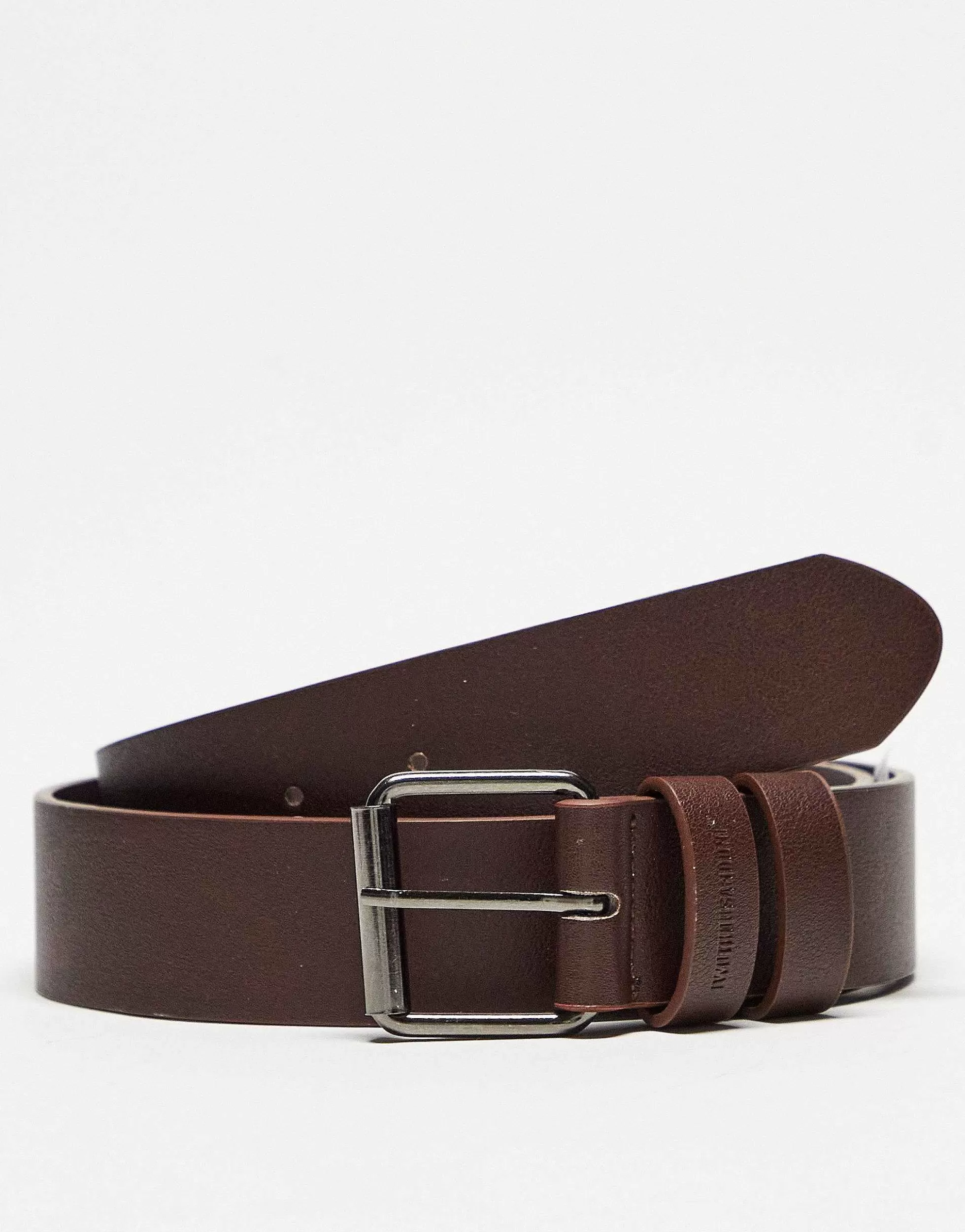 Men Bershka Basic Belt In