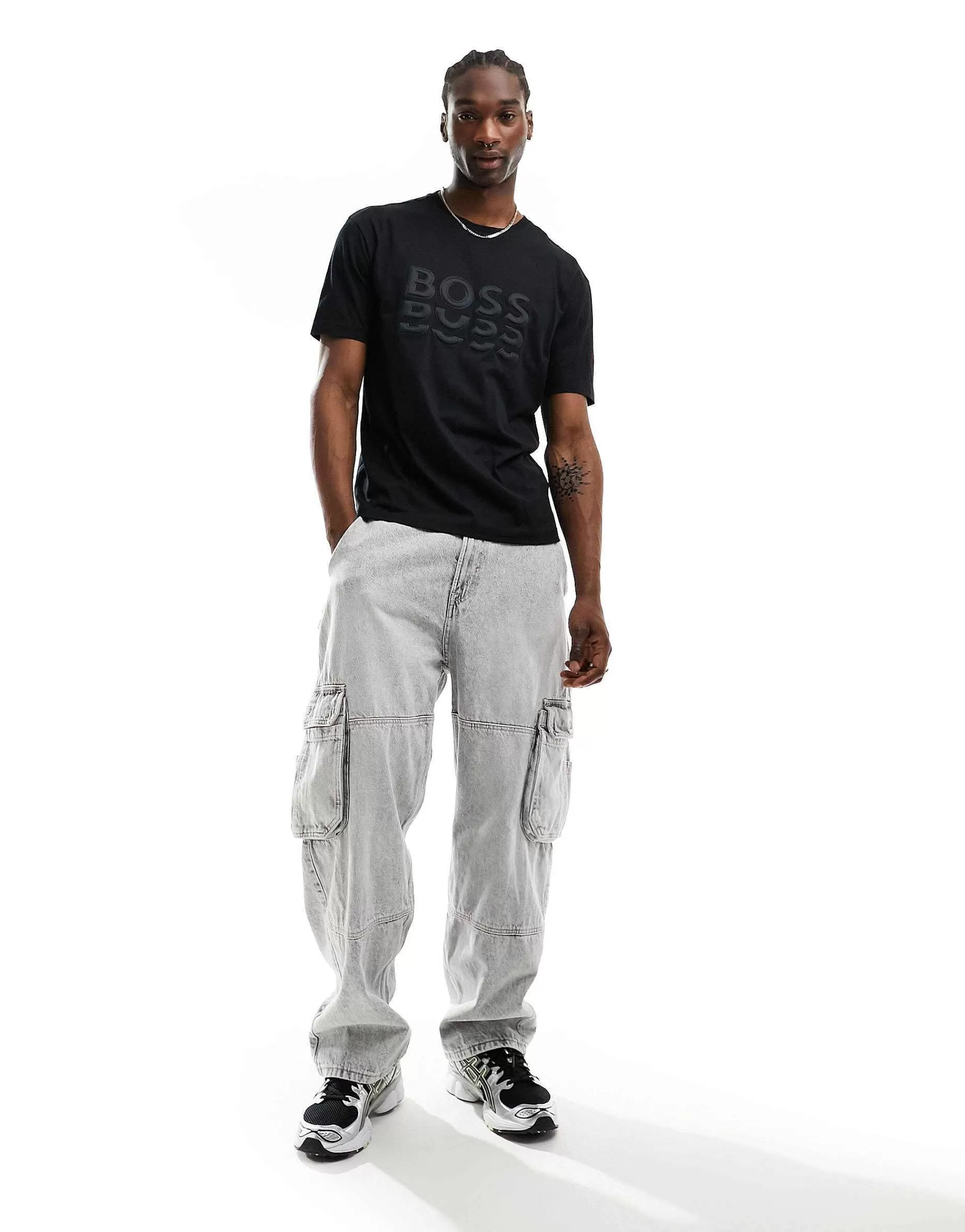Men BOSS Green Tee 3 T-Shirt In