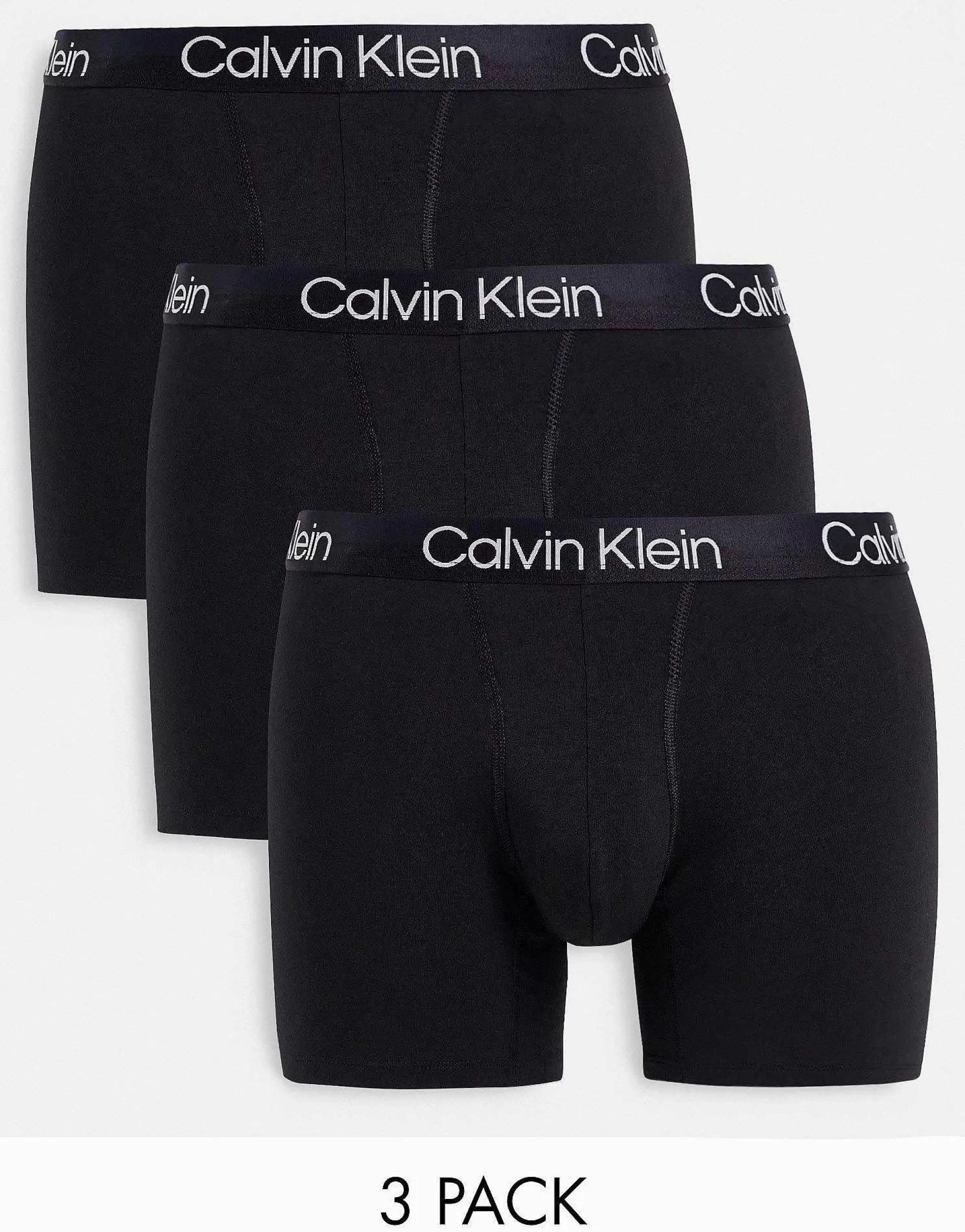Men Calvin Klein 3 Pack Boxer Brief In