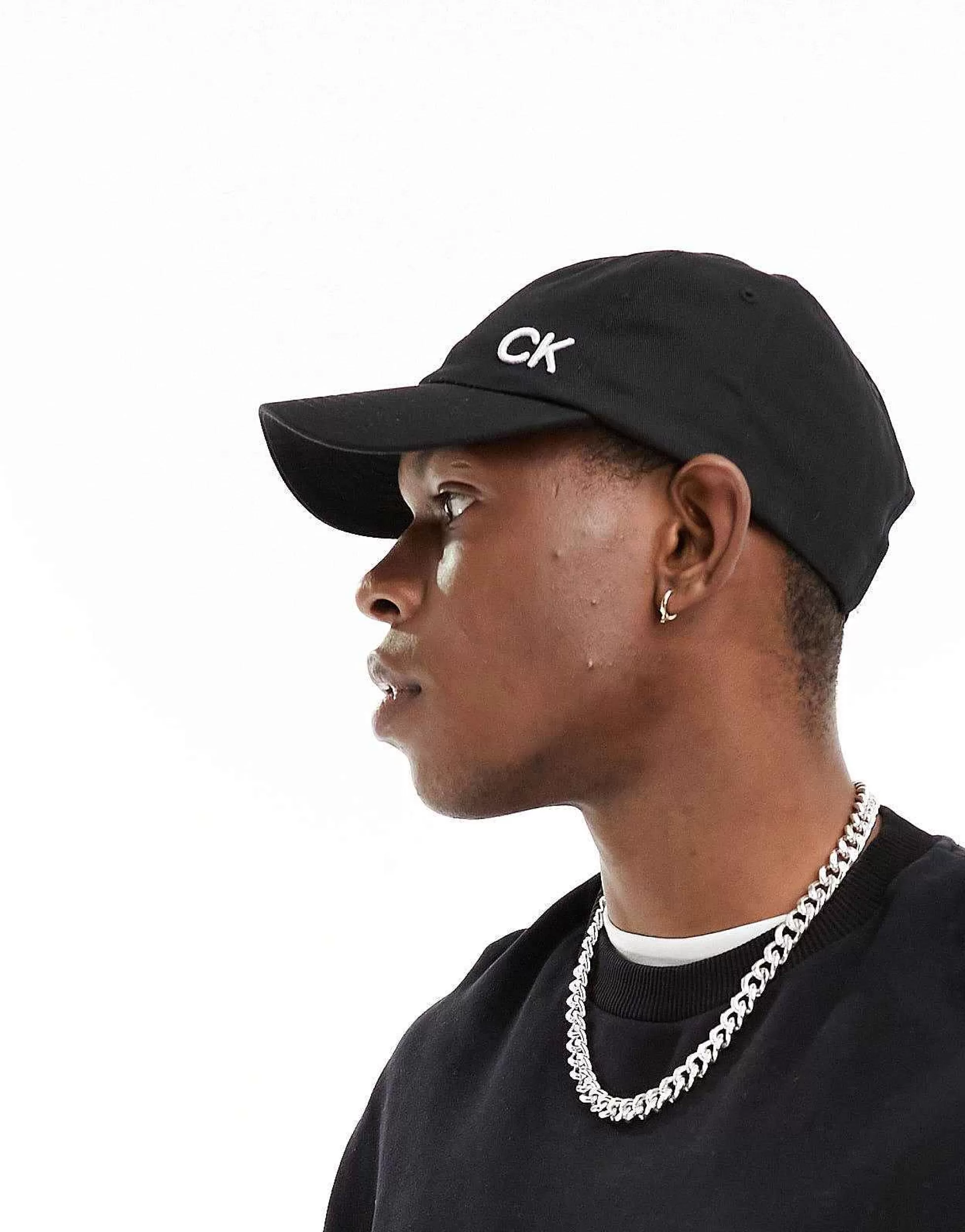 Men Calvin Klein Golf Cotton Twill Cap In