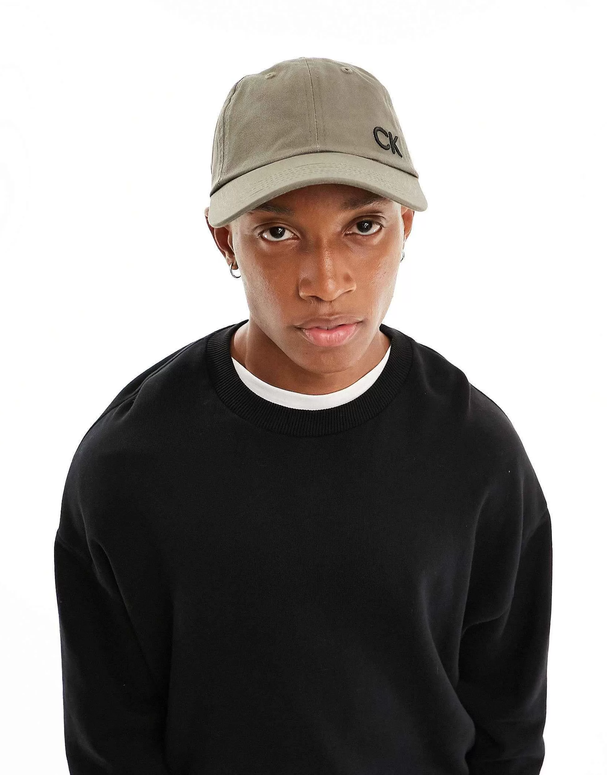 Men Calvin Klein Golf Cotton Twill Cap In