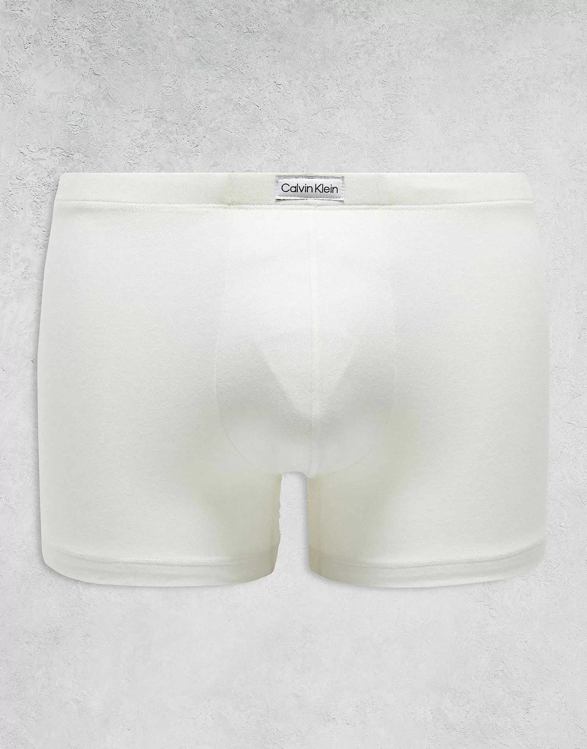 Men Calvin Klein Pure Cotton 3 Pack Stretch Trunks In Multi