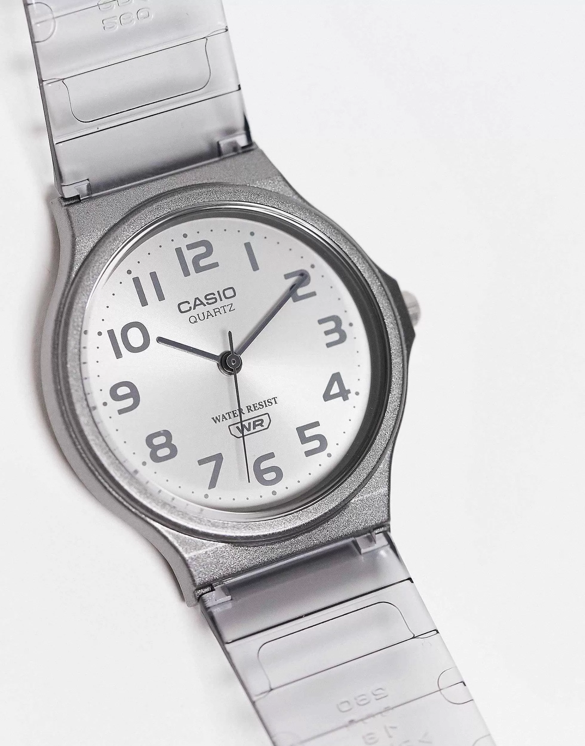 Men Casio Mq24S Skeleton Series Silicone Watch In