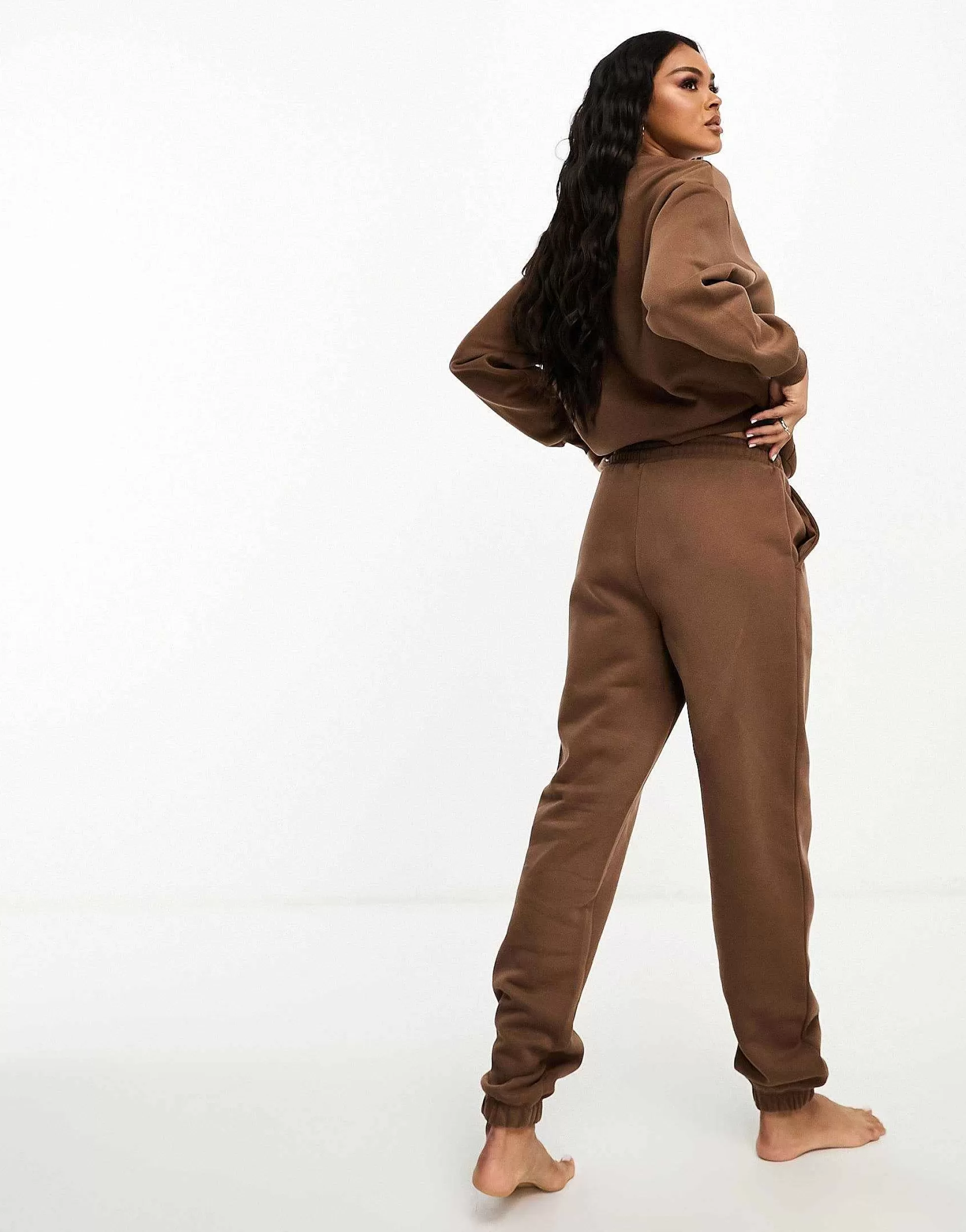 Women Chelsea Peers Mix&Match Joggers In Brown