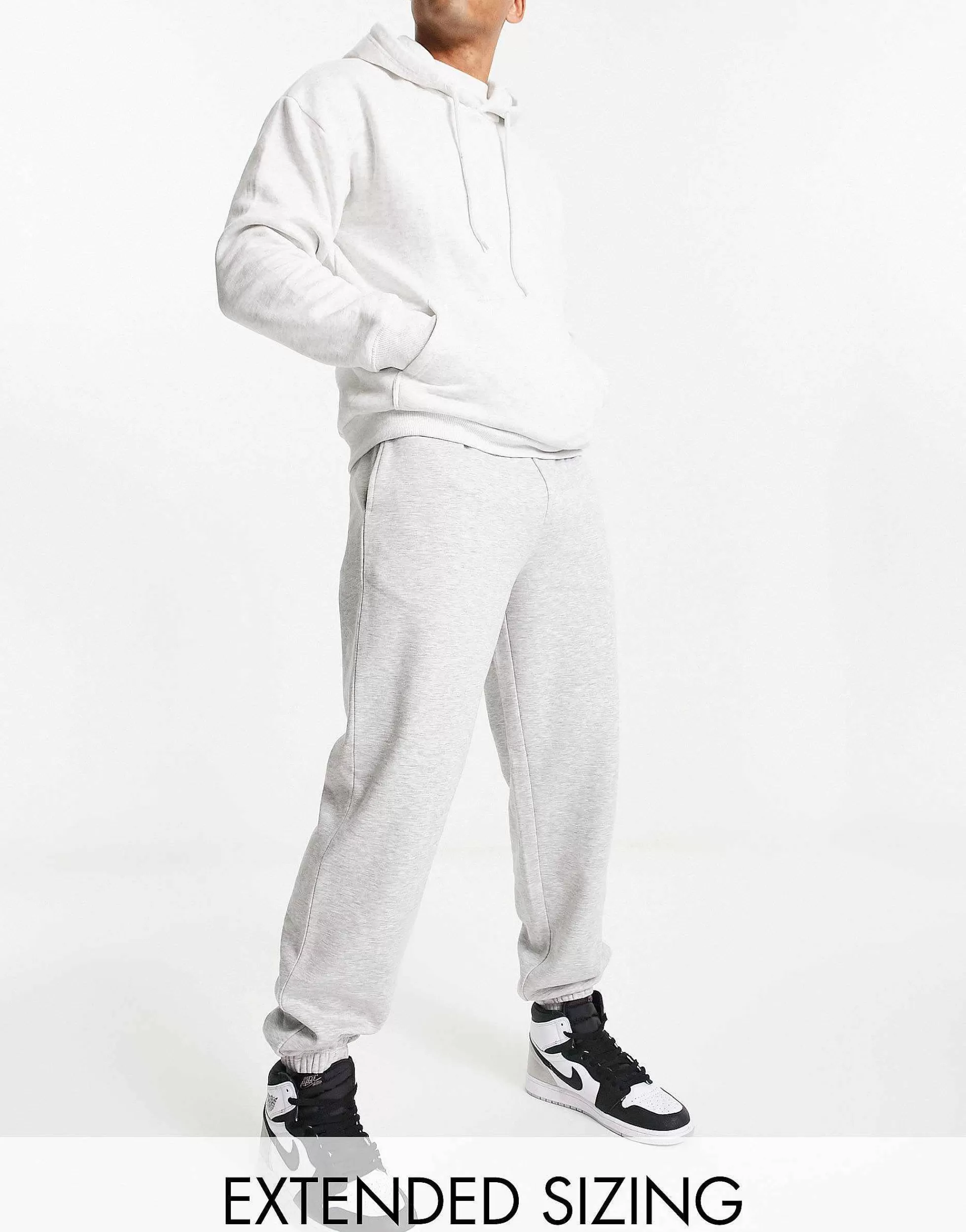 Men Collusion Joggers In Marl