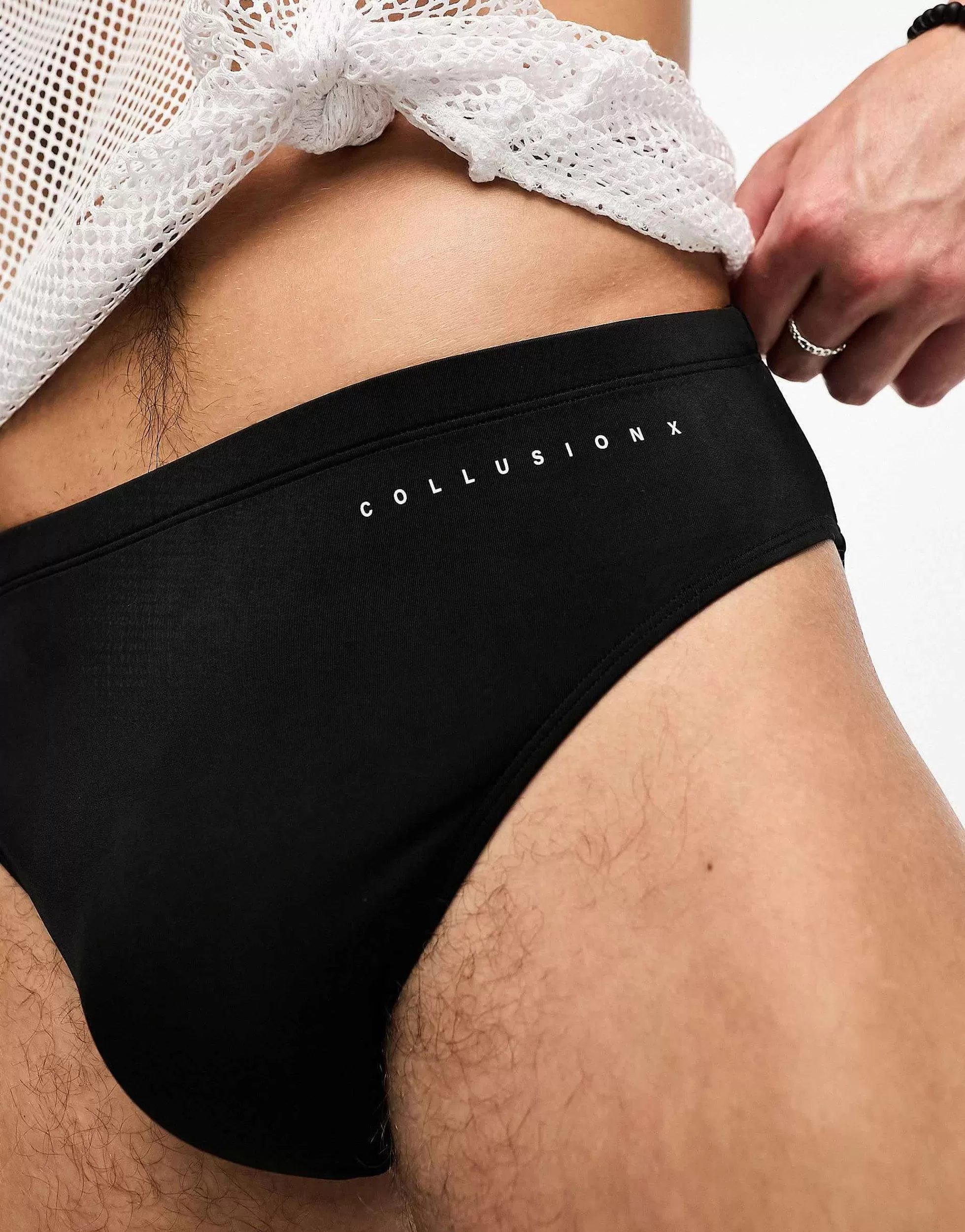 Men Collusion Swim Brief In