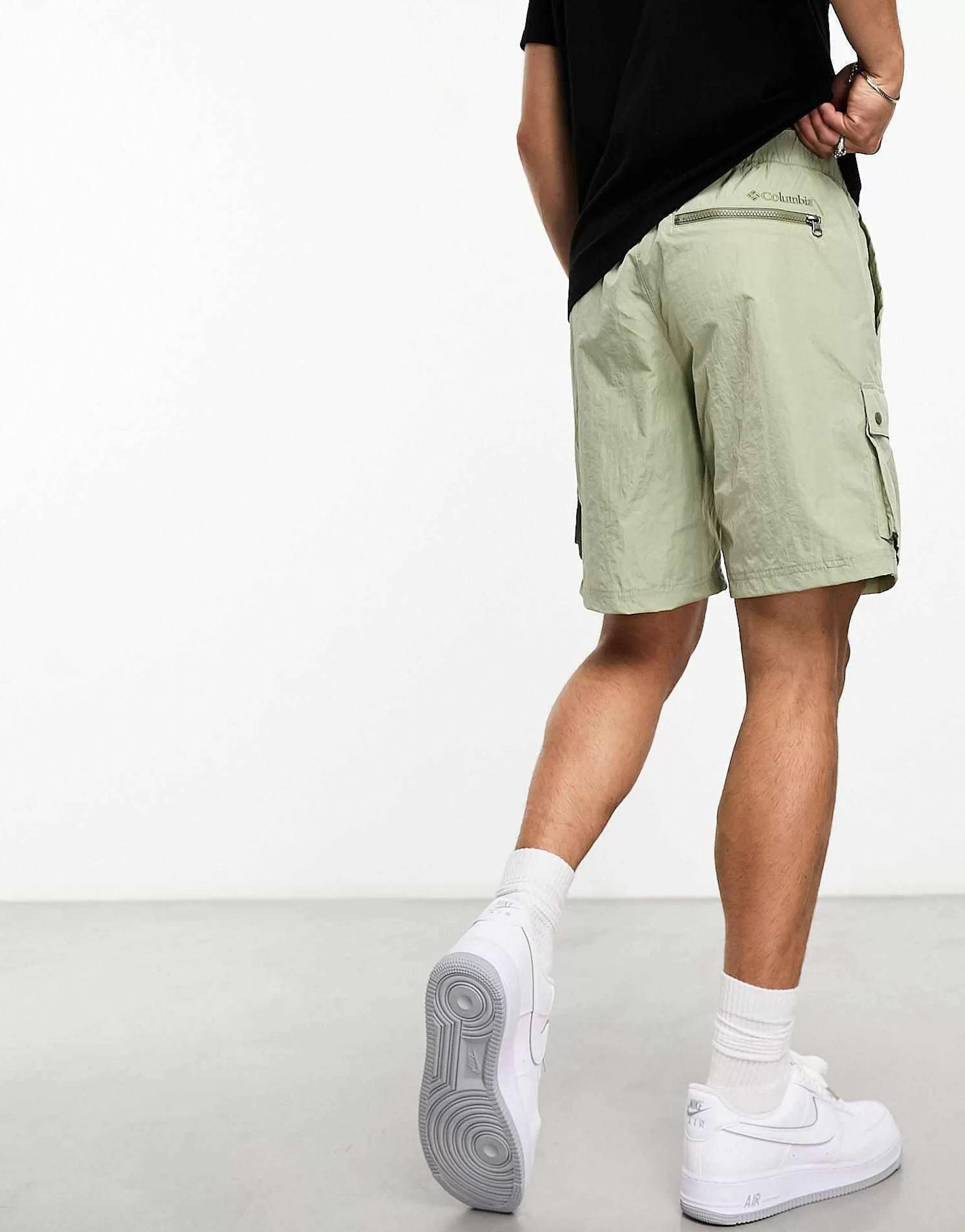 Men Columbia Doverwood Crinkle Utility Shorts In