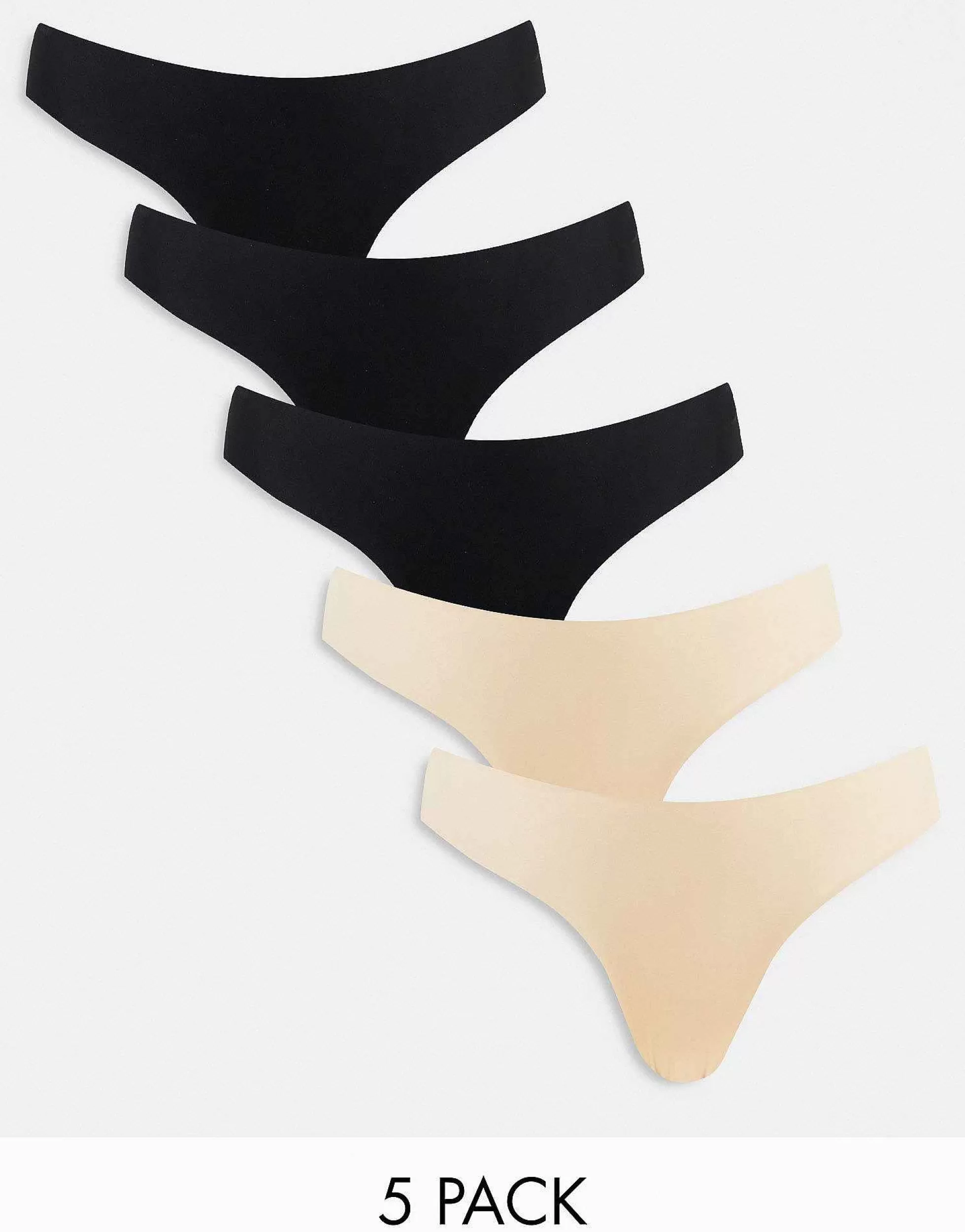 Women Cotton:On Seamless Bikini Brief 5 Pack