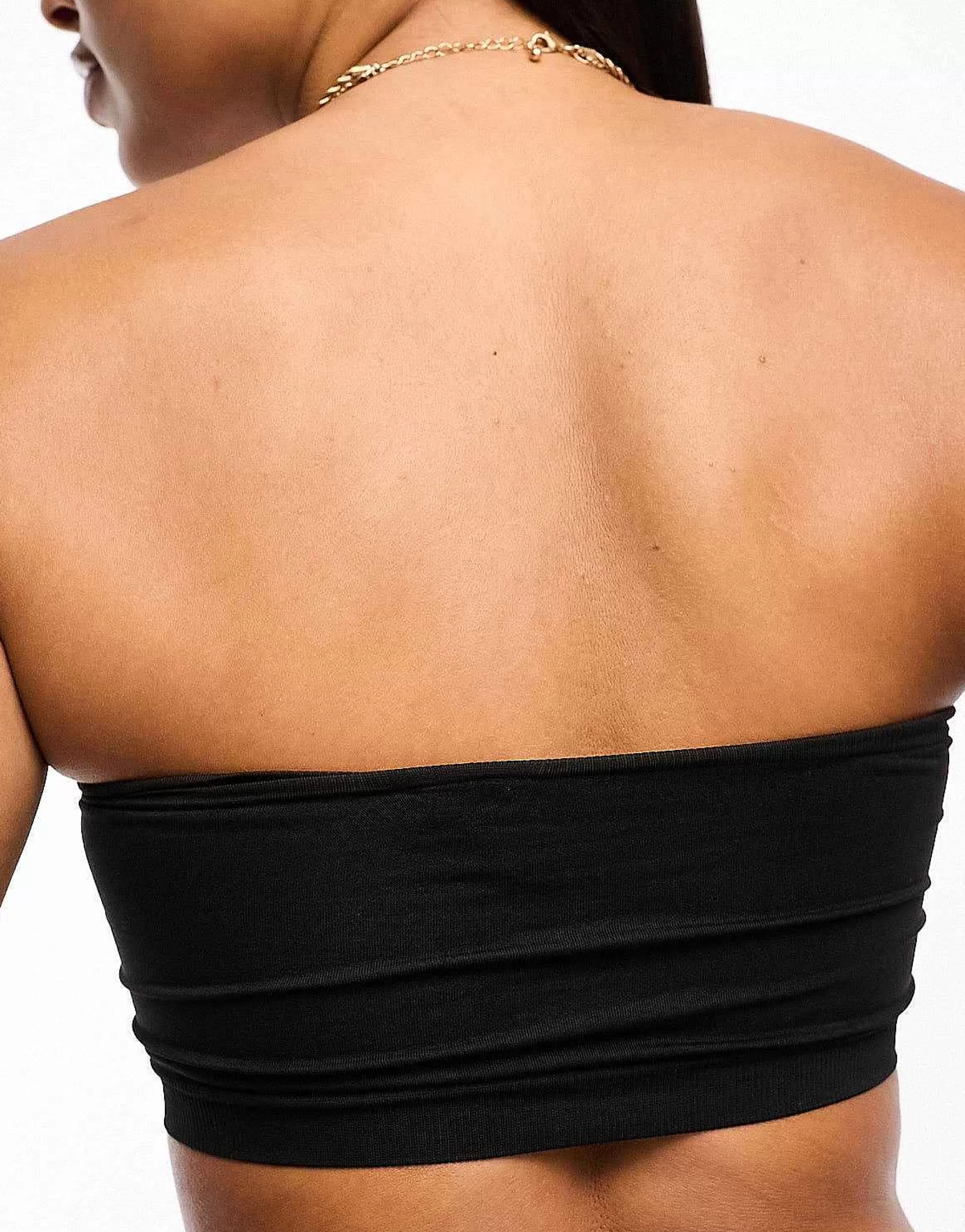 Women DESIGN 2 Pack Seamless Bandeau Bras With Removable Pads In