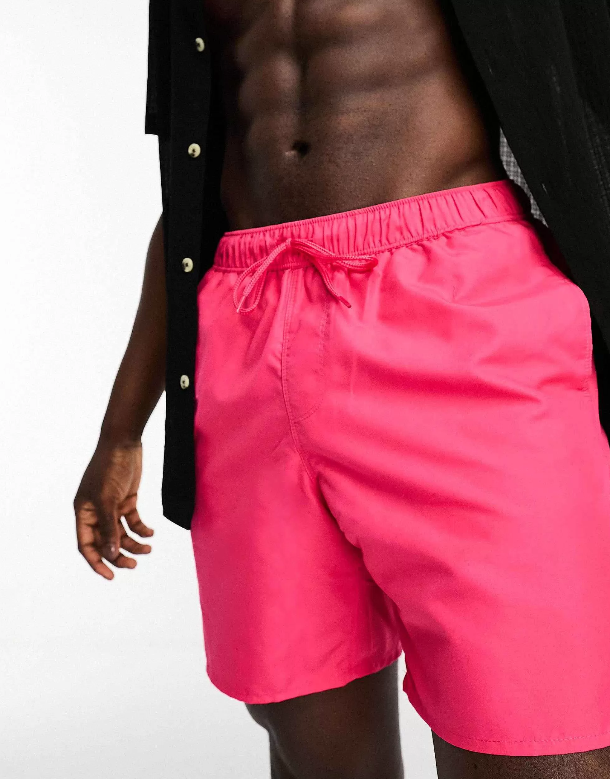 Men DESIGN 2 Pack Swim Shorts In Mid Length In Save