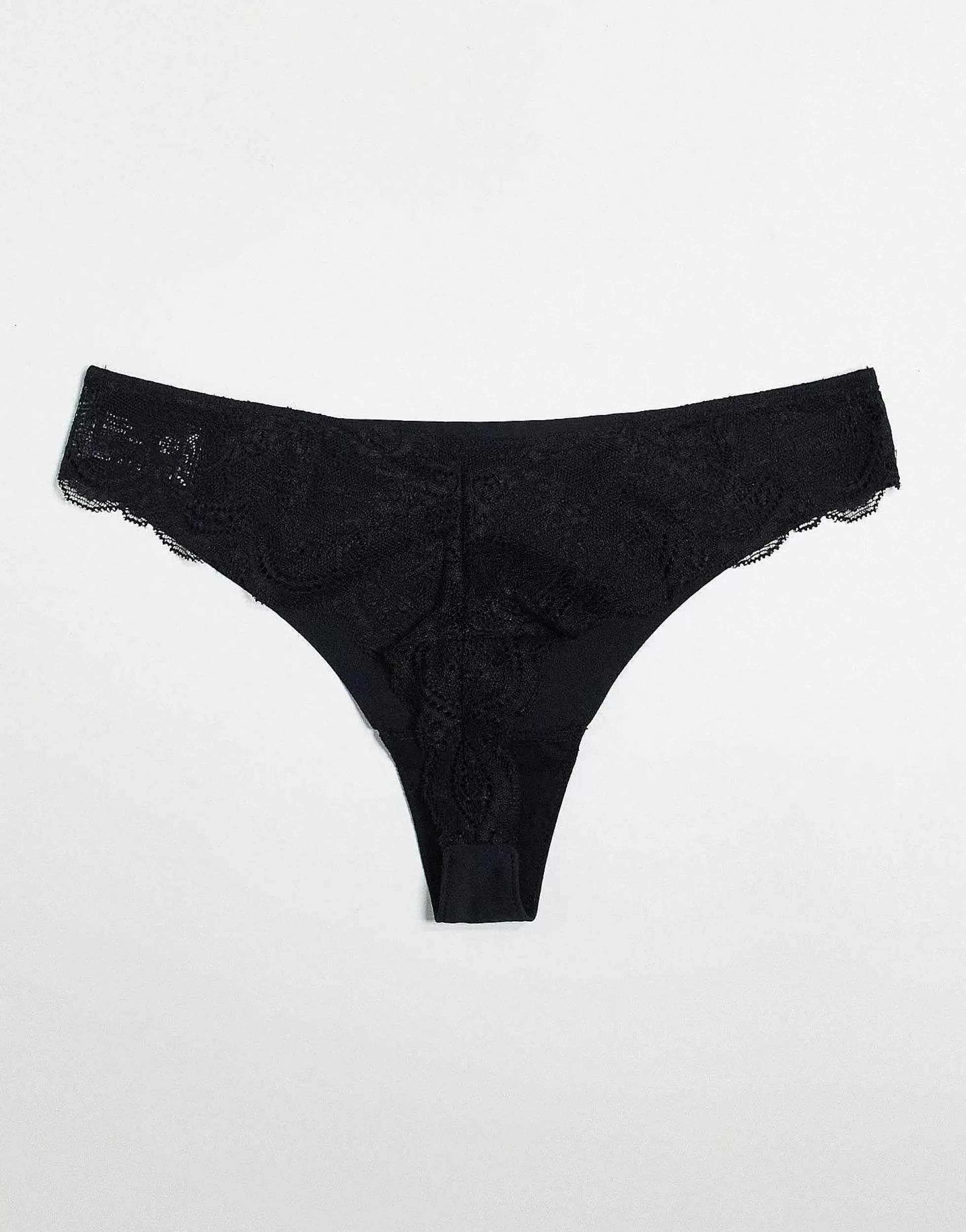 Women DESIGN 3 Pack Thong In No Vpl & Lace In