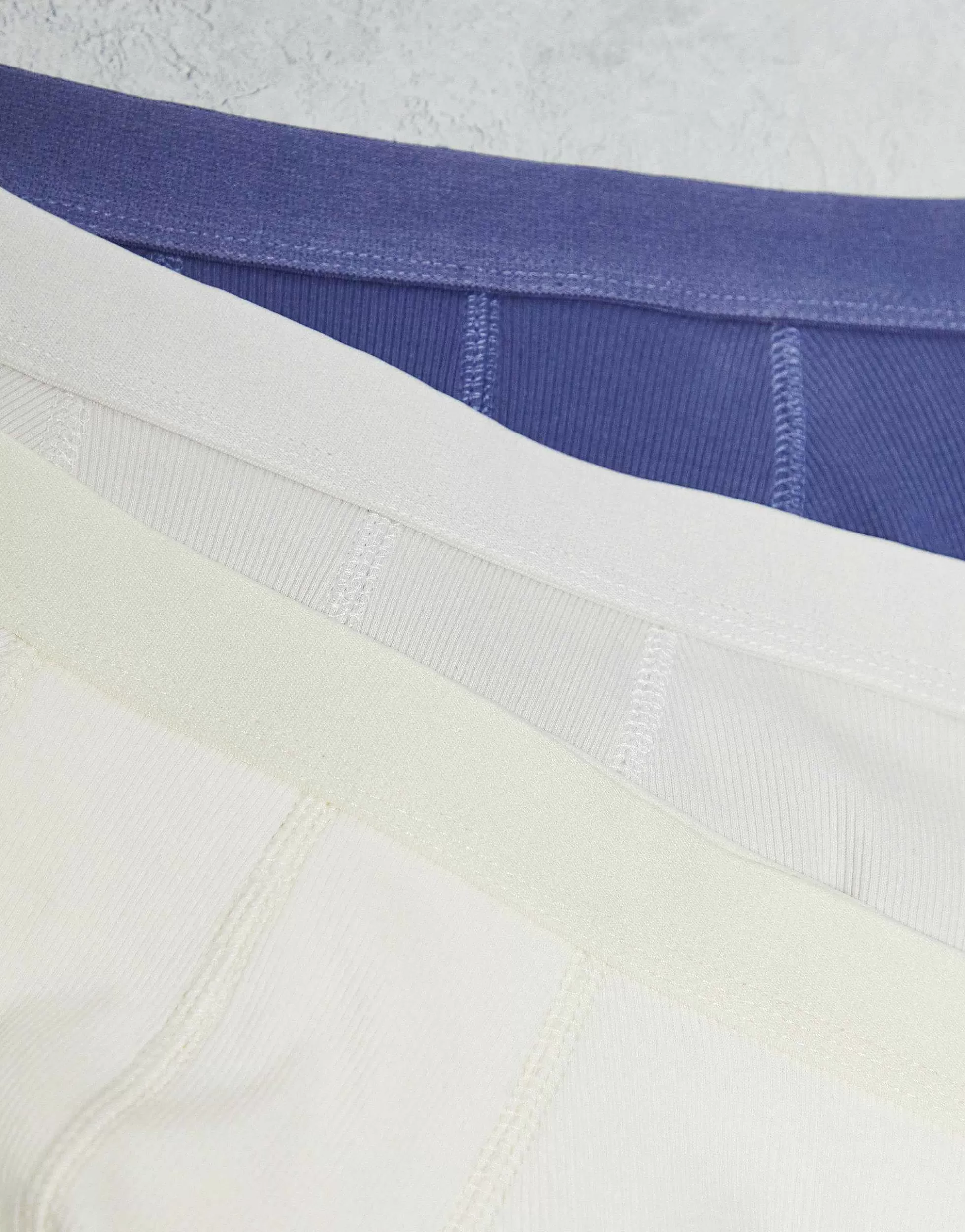 Men DESIGN 3 Pack Trunks In Navy/Grey/Off White