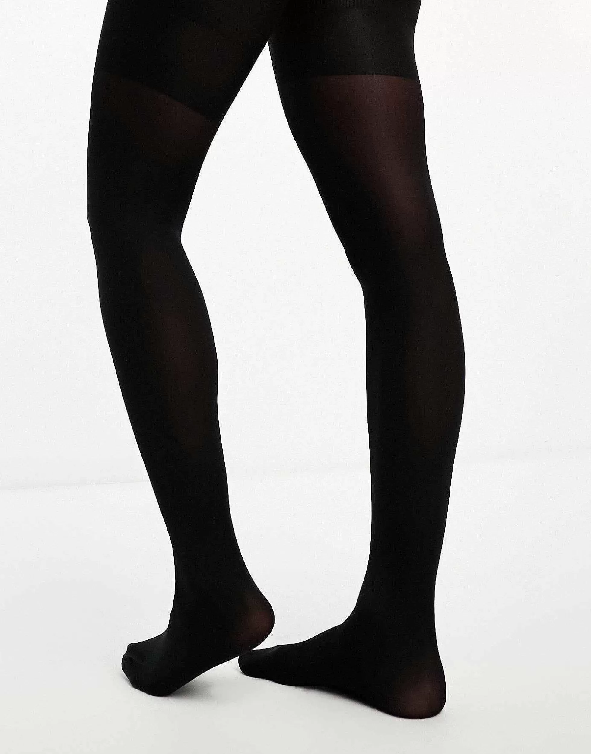 Women DESIGN 40 Denier Tights With Bum Tum Thigh Support In