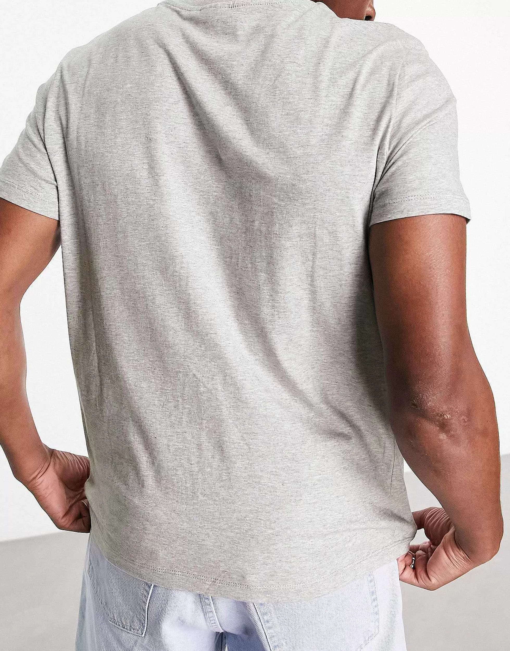 Men DESIGN 5 Pack T-Shirt With Crew Neck In Ple Colours