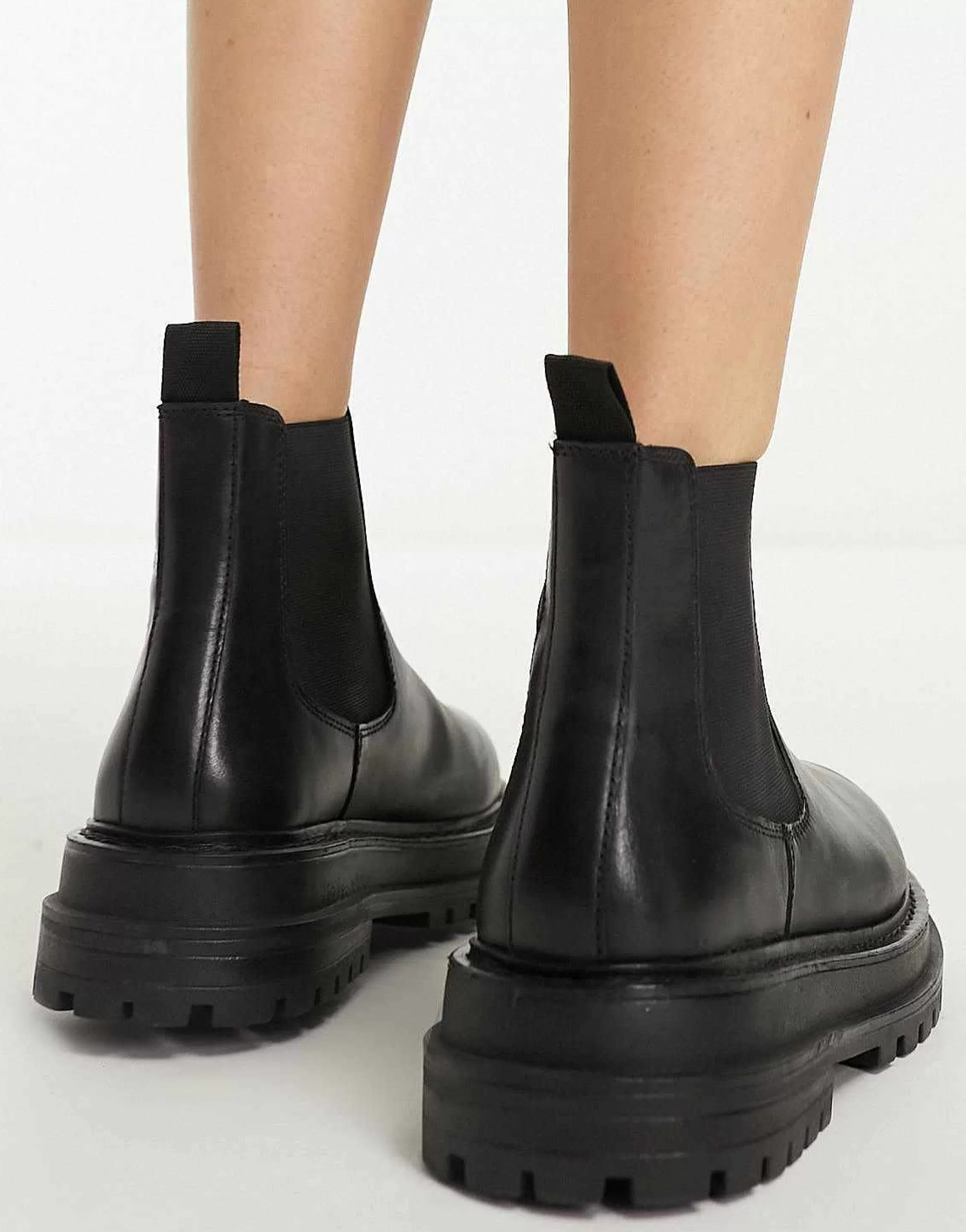 Women DESIGN Appreciate Leather Chelsea Boots In