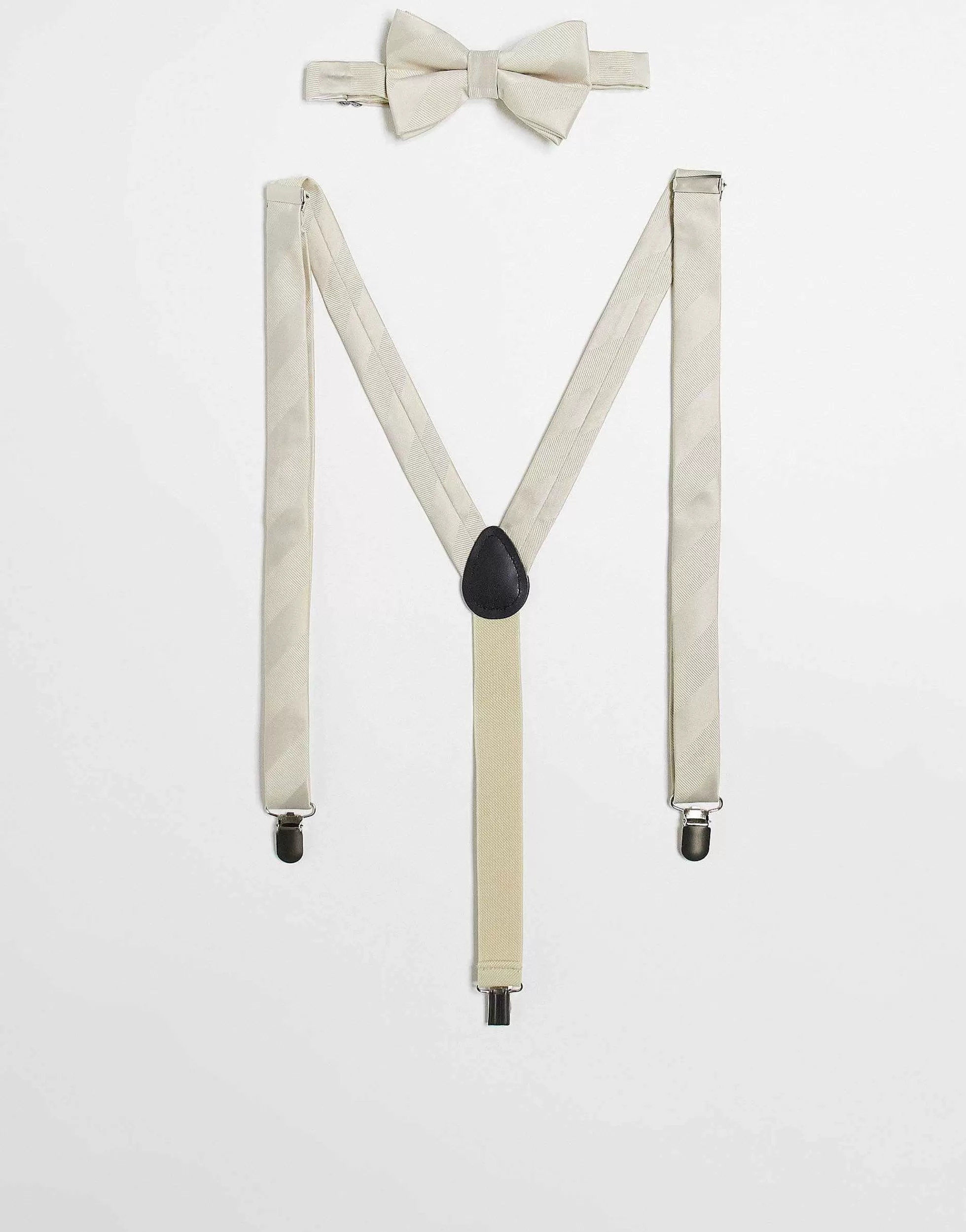 Men DESIGN Bow And Brace Set In