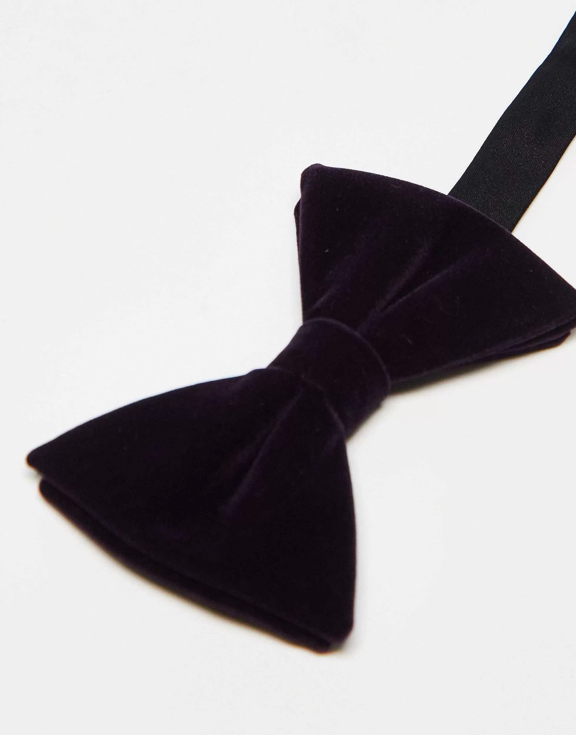 Men DESIGN Bow Tie In Dark Velvet