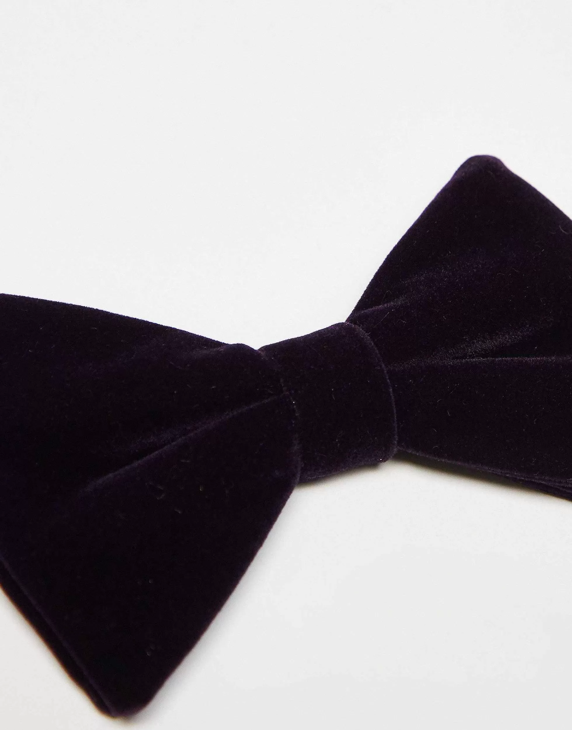 Men DESIGN Bow Tie In Dark Velvet