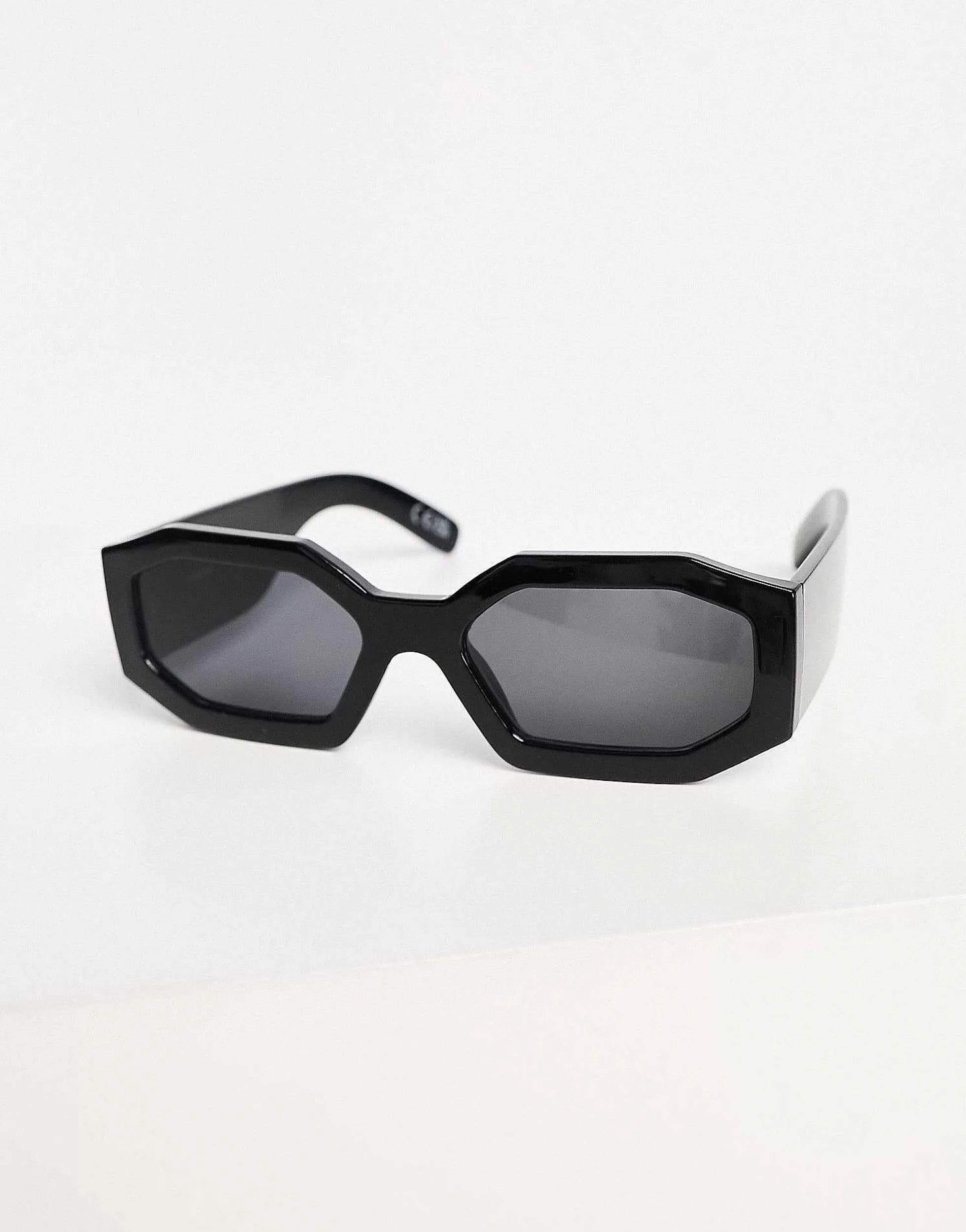 Women DESIGN Chunky Hexagon Sunglasses In