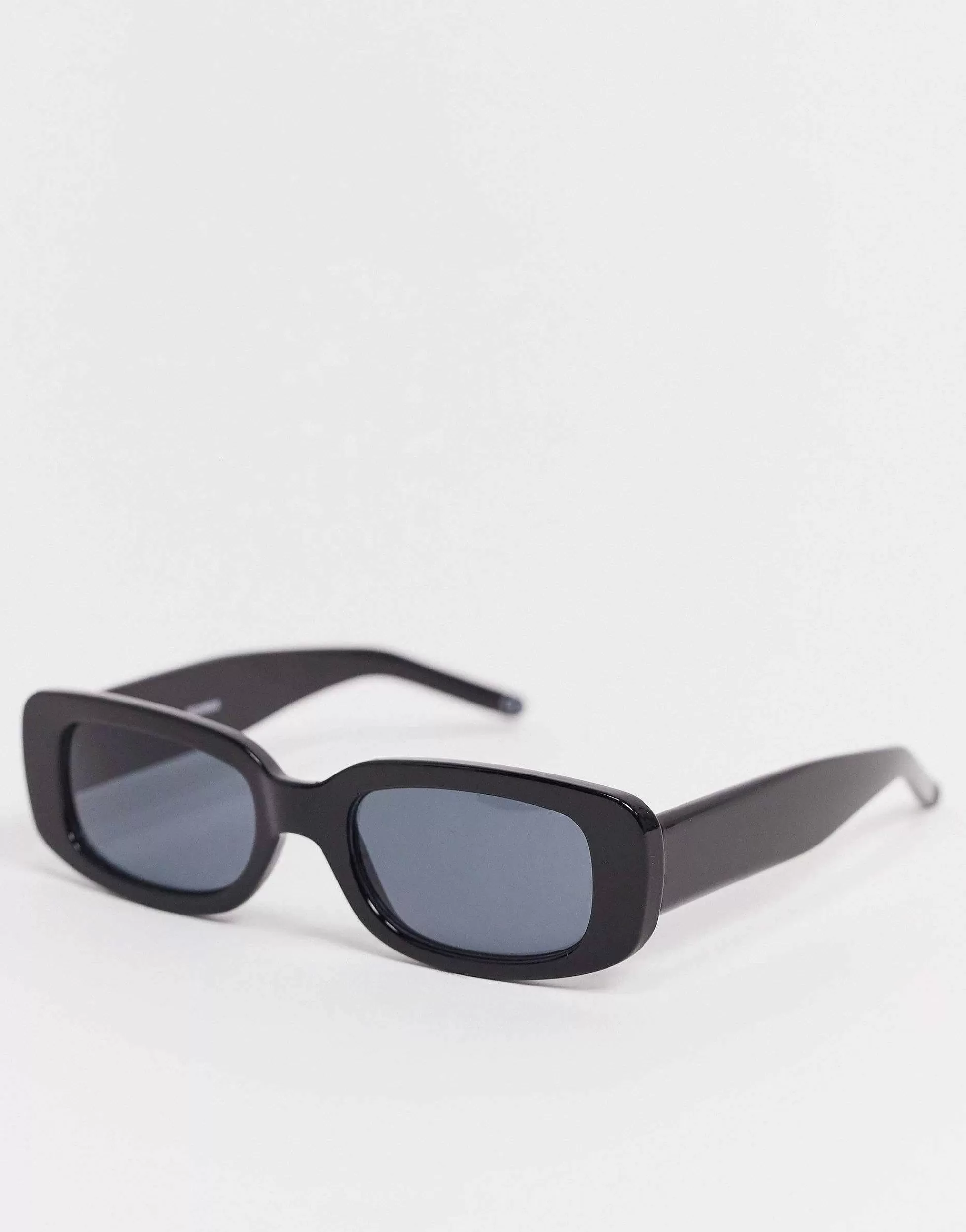 Men DESIGN Chunky Rectangle Sunglasses With Lens In