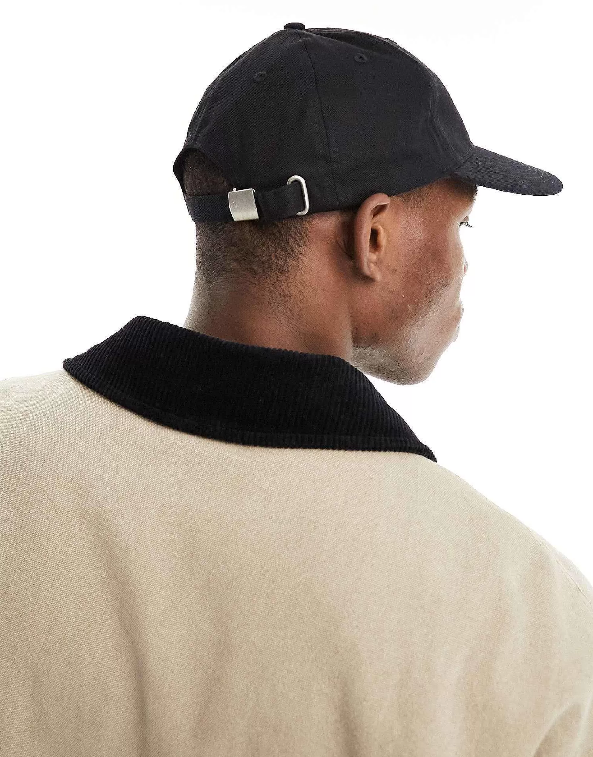 Men DESIGN Classic Baseball Cap In Cotton