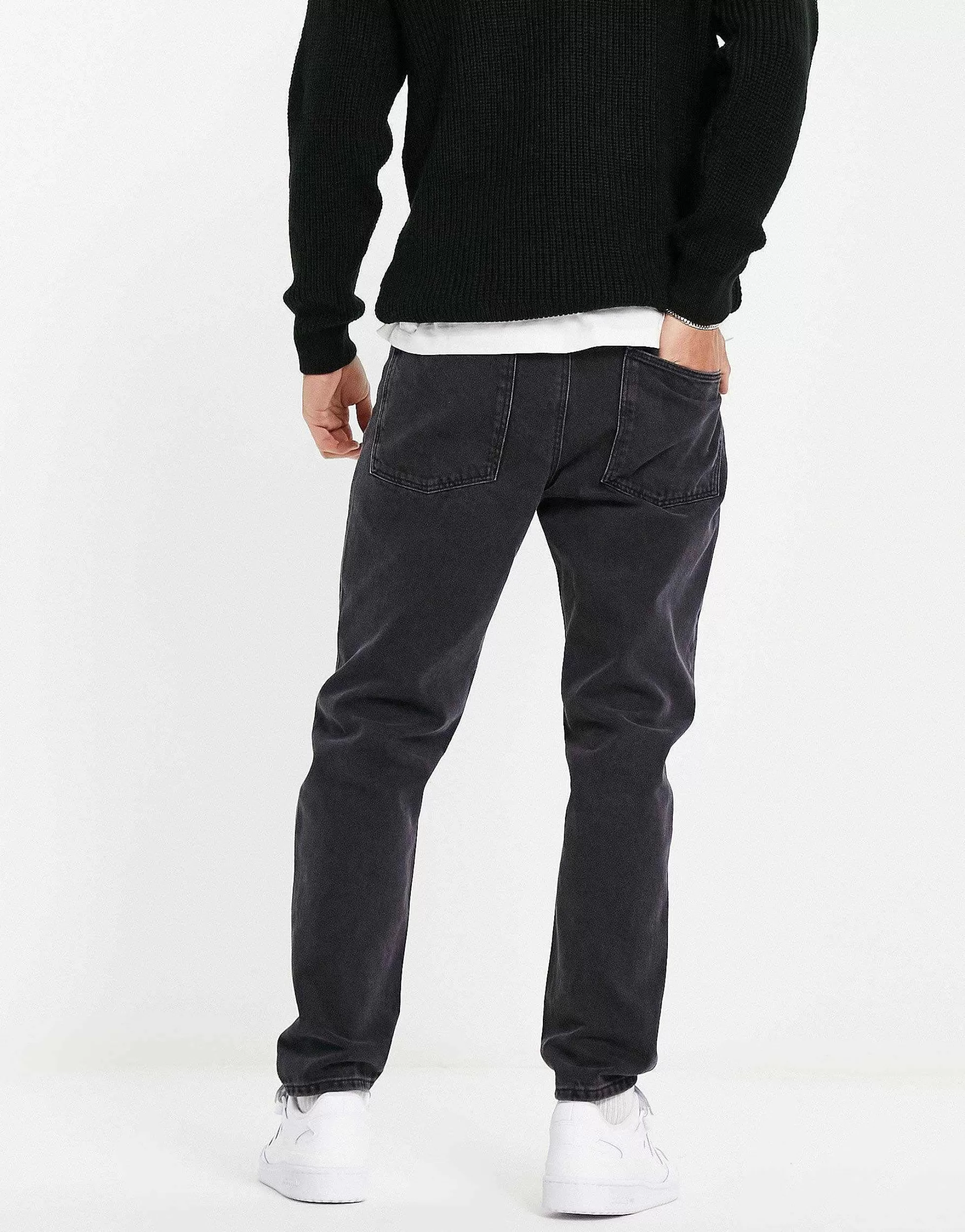 Men DESIGN Classic Rigid Jeans In Washed