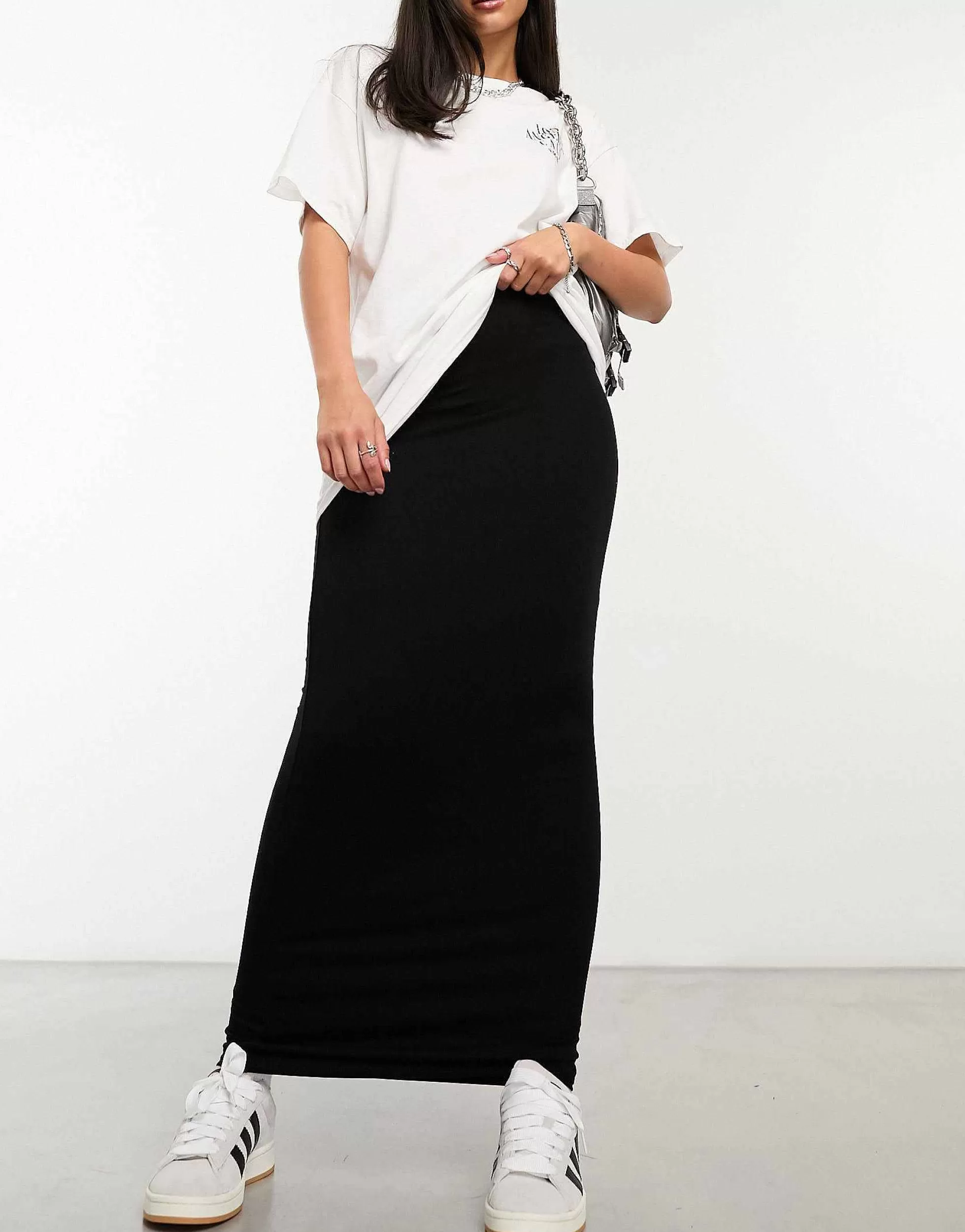Women DESIGN Column Maxi Skirt In