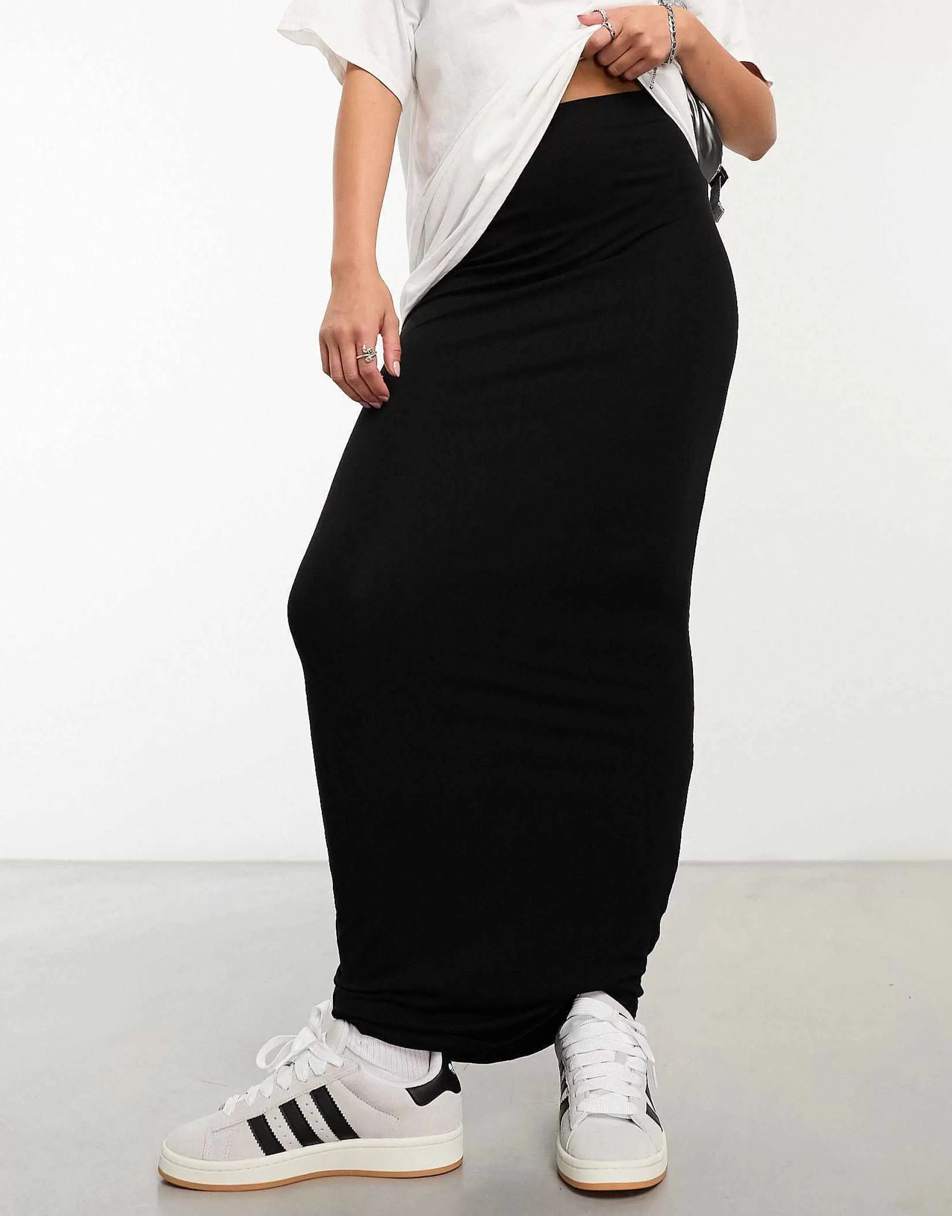 Women DESIGN Column Maxi Skirt In