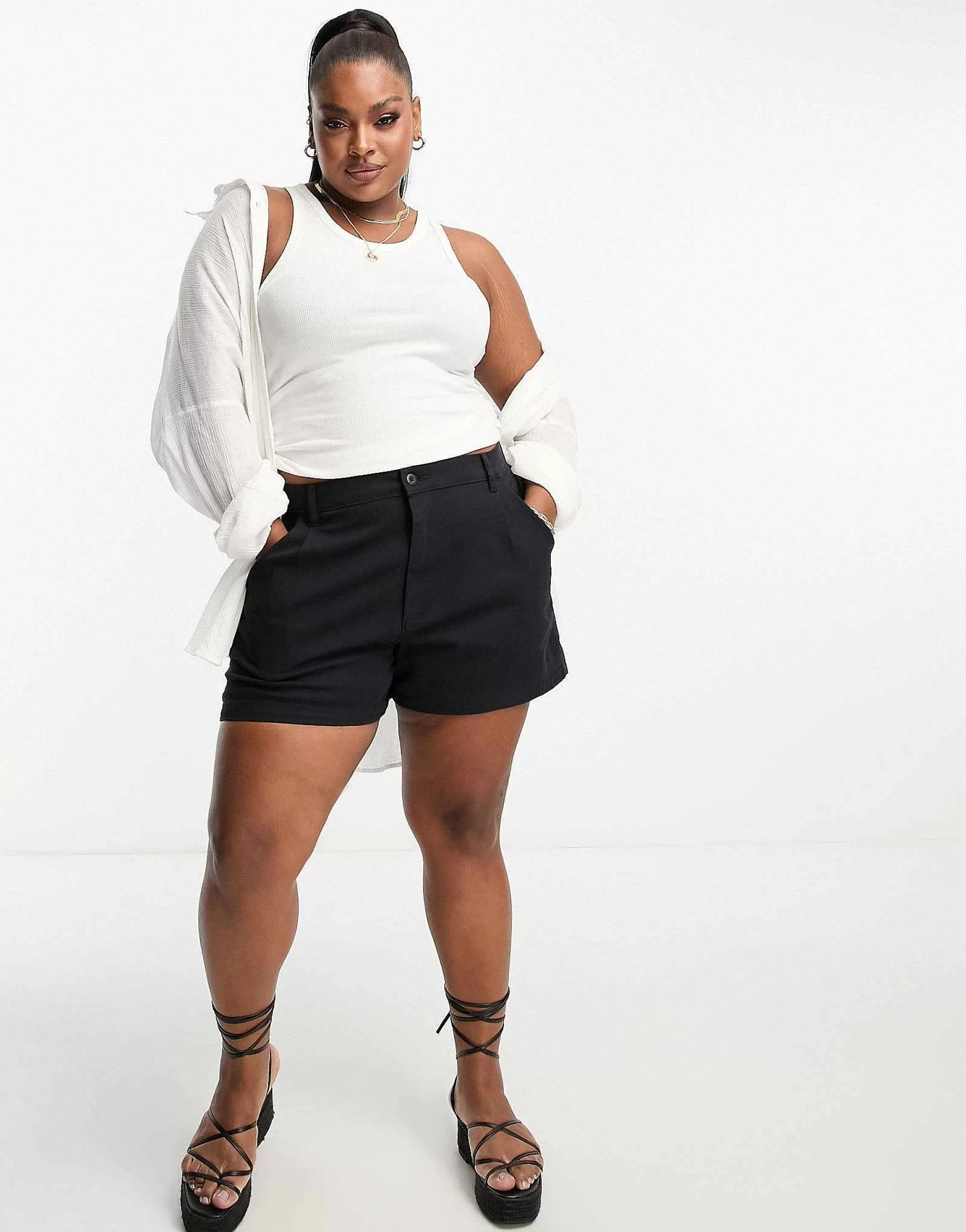 Women DESIGN Curve Chino Short In