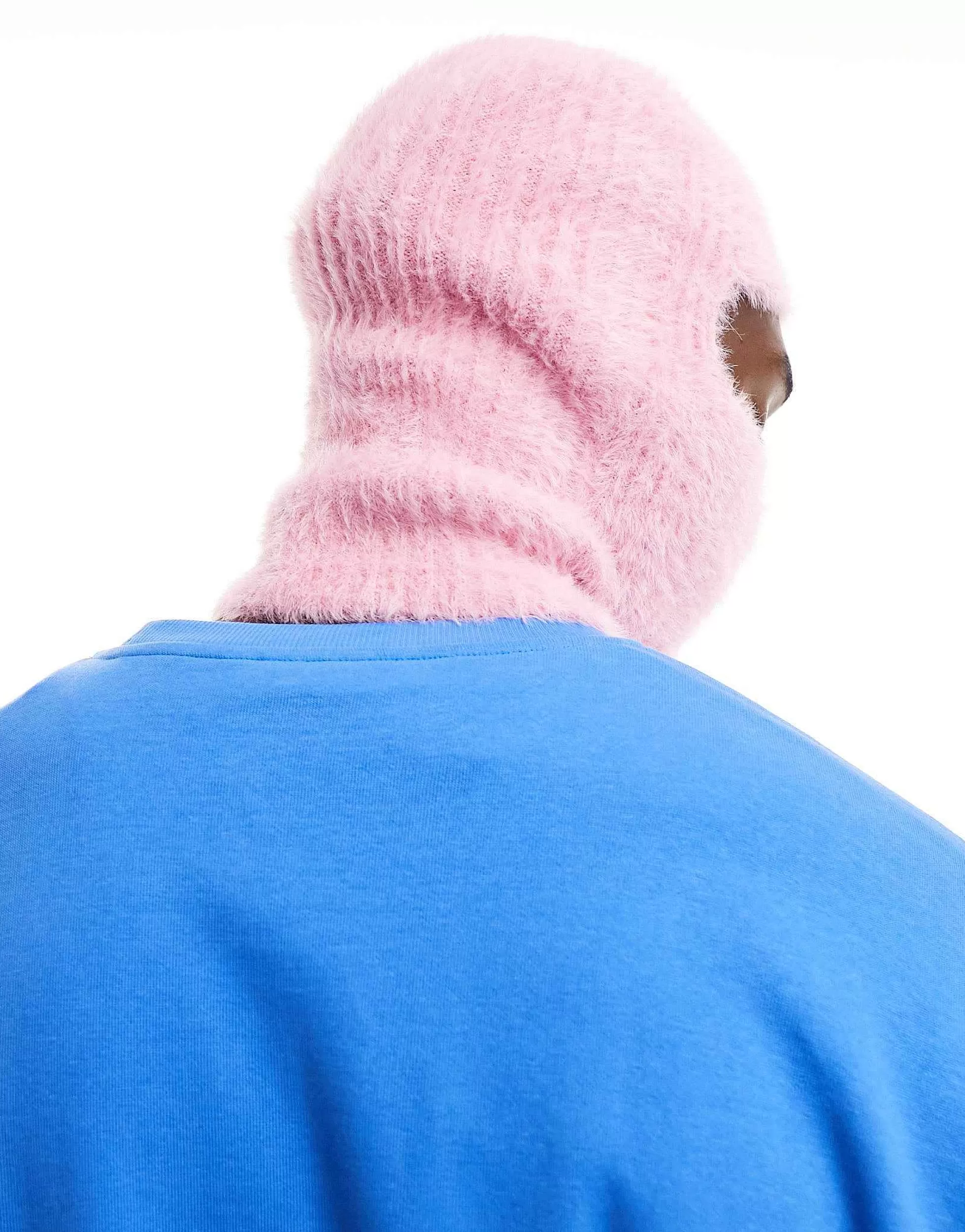 Men DESIGN Fluffy Balaclava In