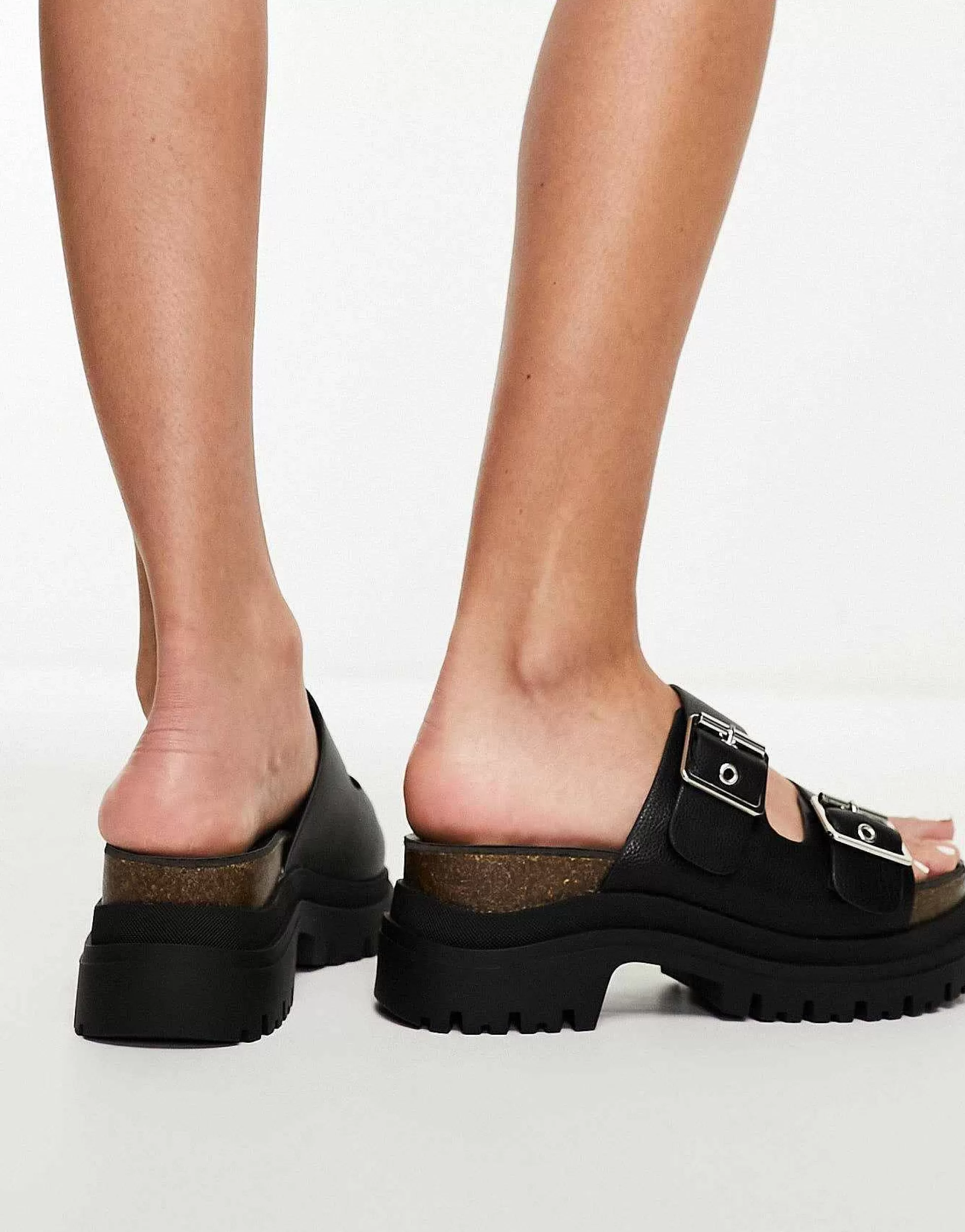 Women DESIGN Fresno Chunky Flat Sandals With Hardware
