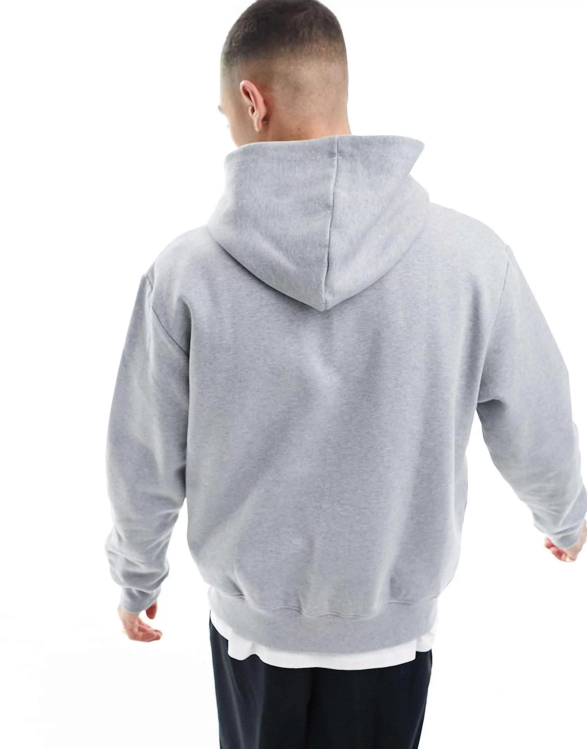 Men DESIGN Heavyweight Oversized Hoodie In